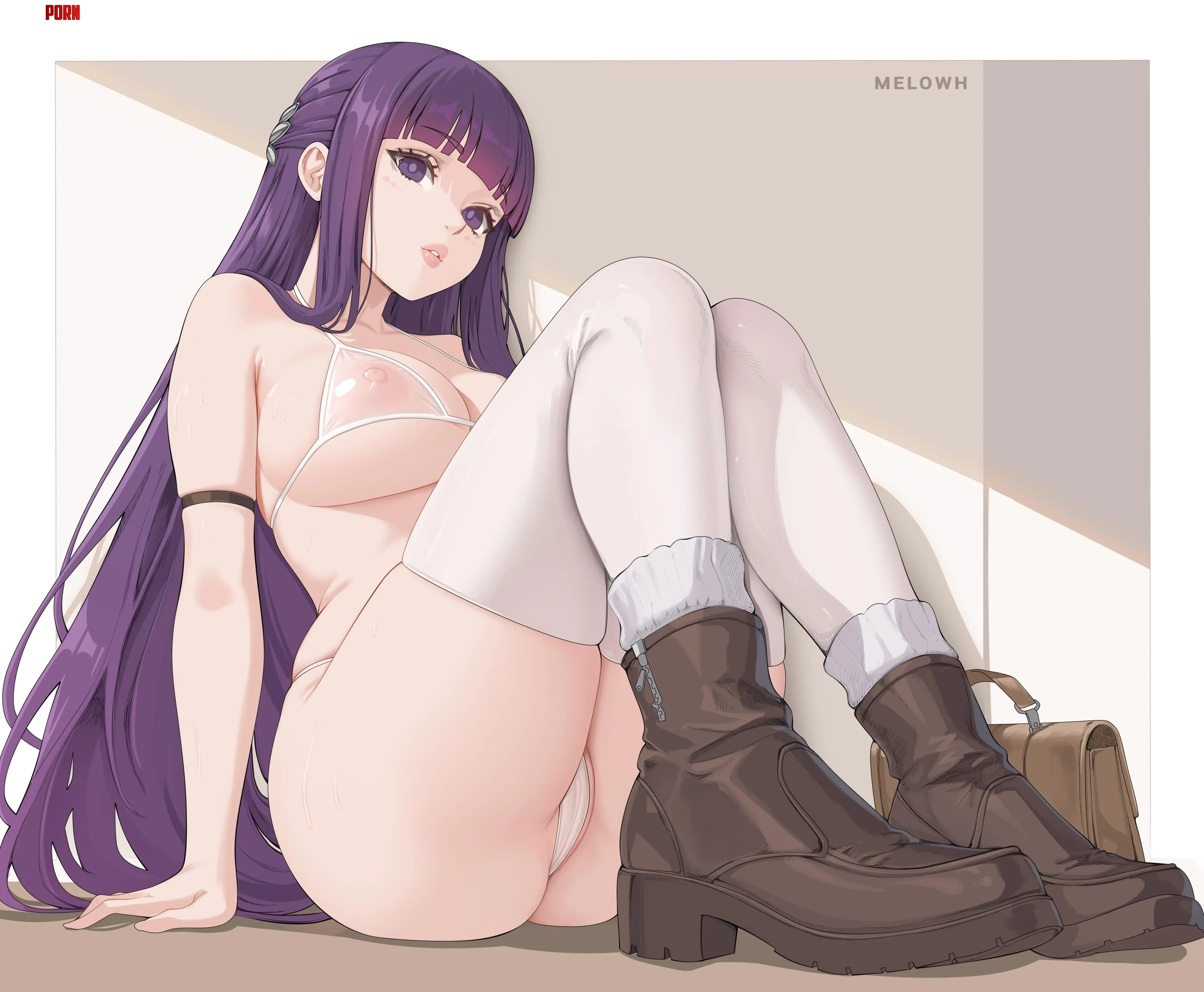 Sexy Fern (Melowh) [Sousou no Frieren] by destinyherowolf