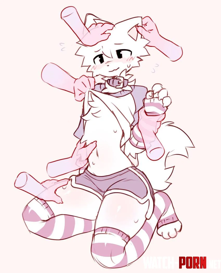 Silly cat received petting (art by sufness) by courier5995