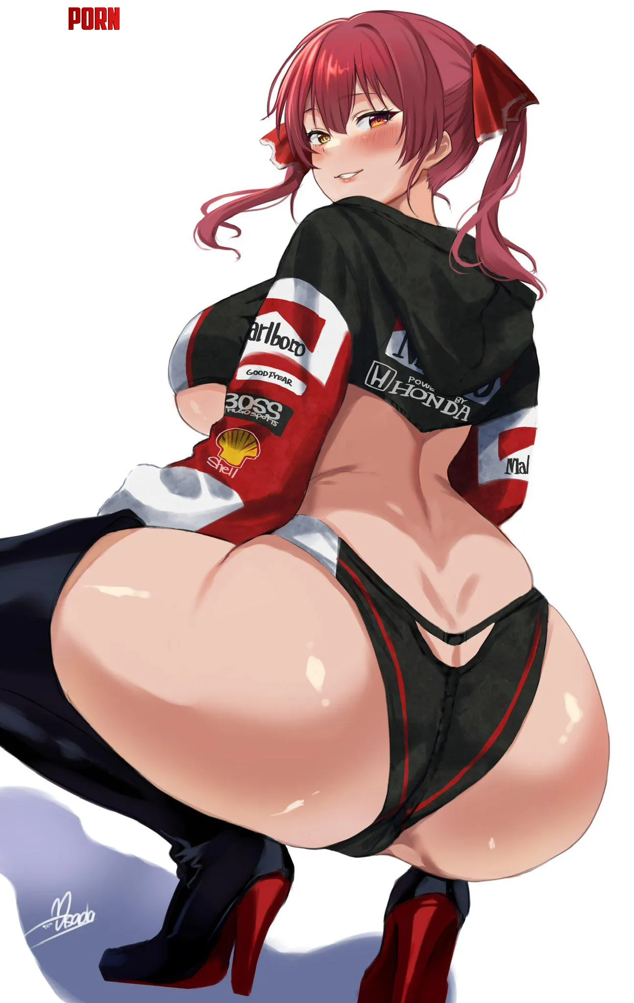 Marine's booty by konosubak