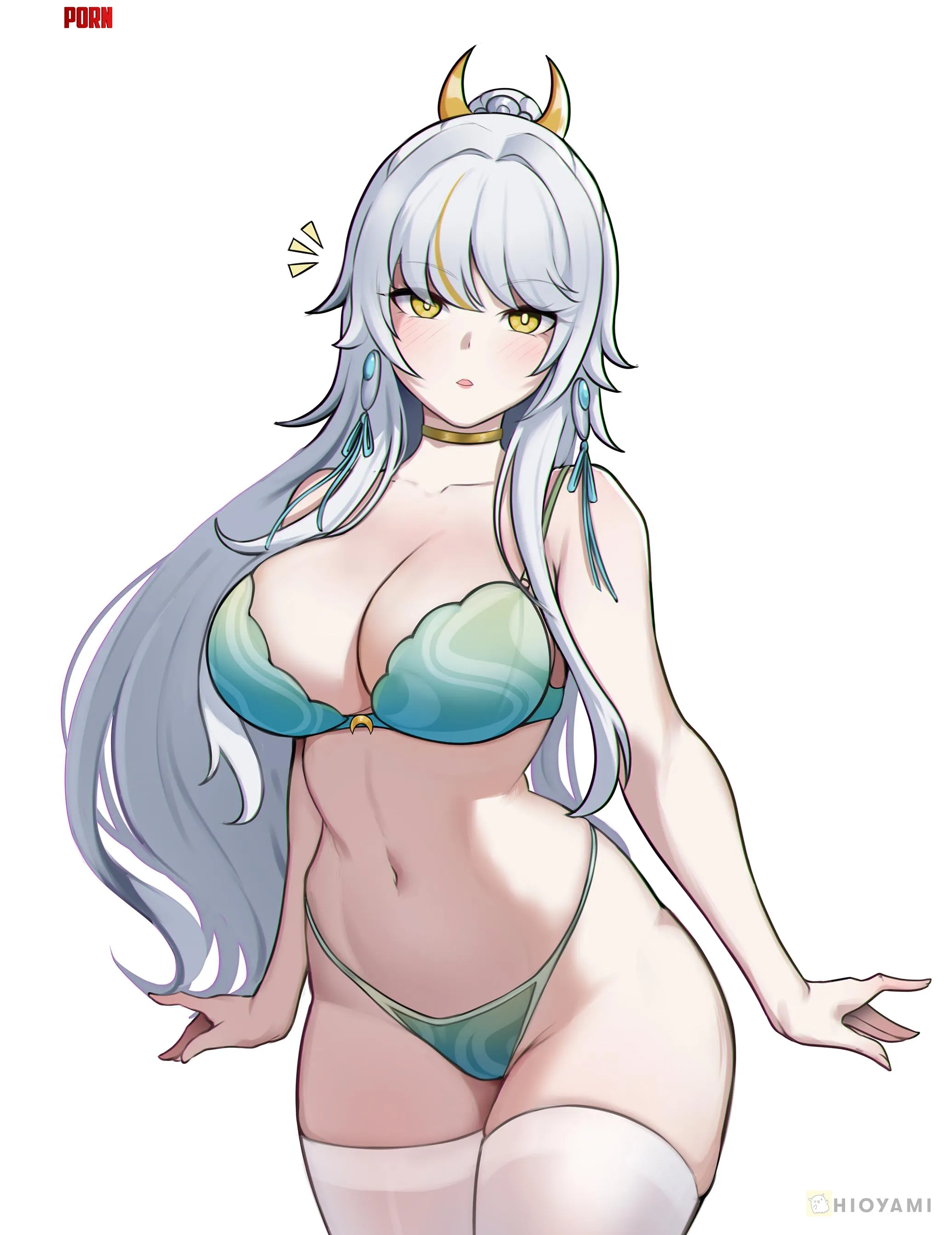 Zibai (hioyami) [Genshin Impact] by destinyherowolf