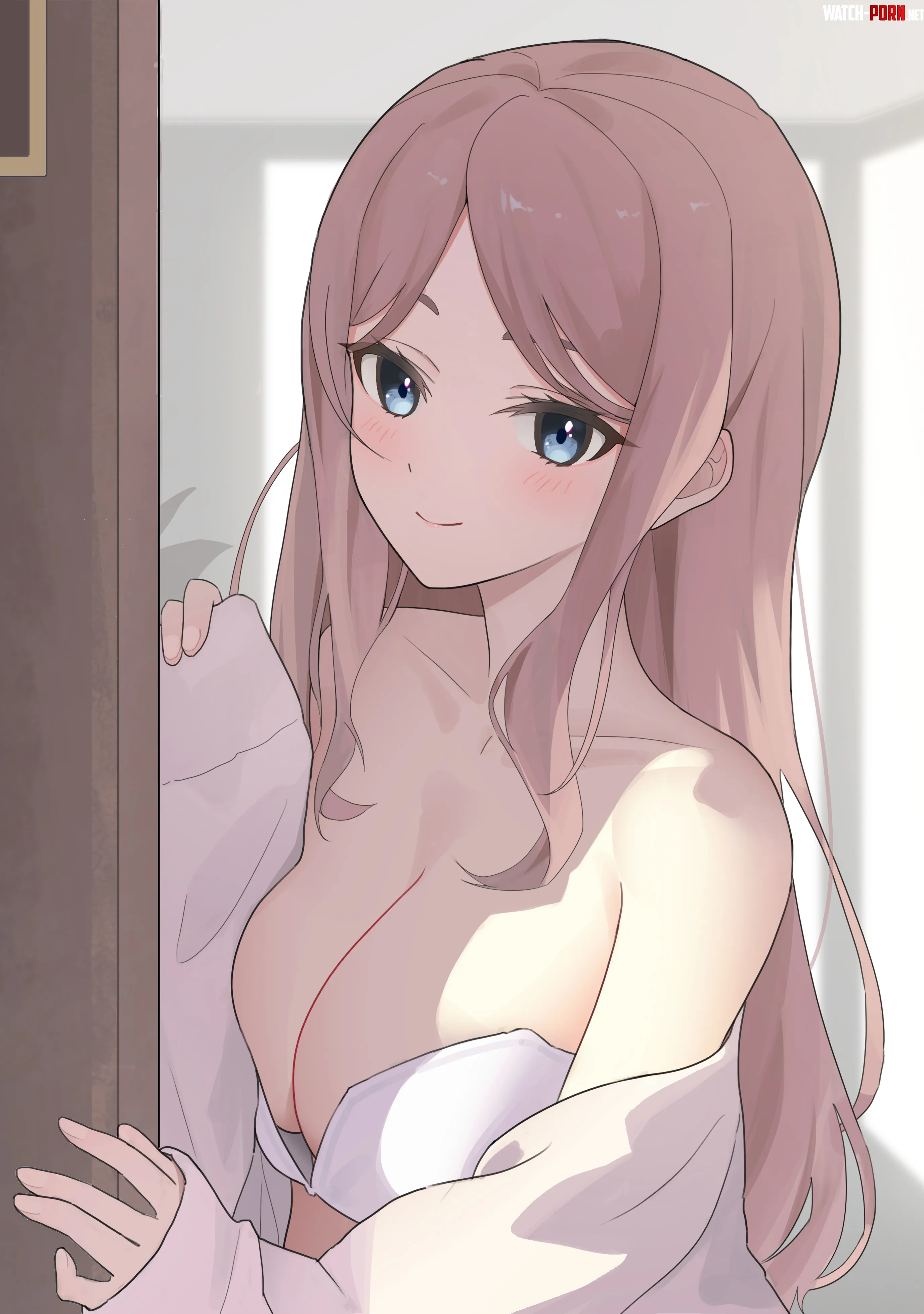 Soyo peaking out [BanG Dream!] (阿农新鲜番茄酱) by MartyrOfDespair