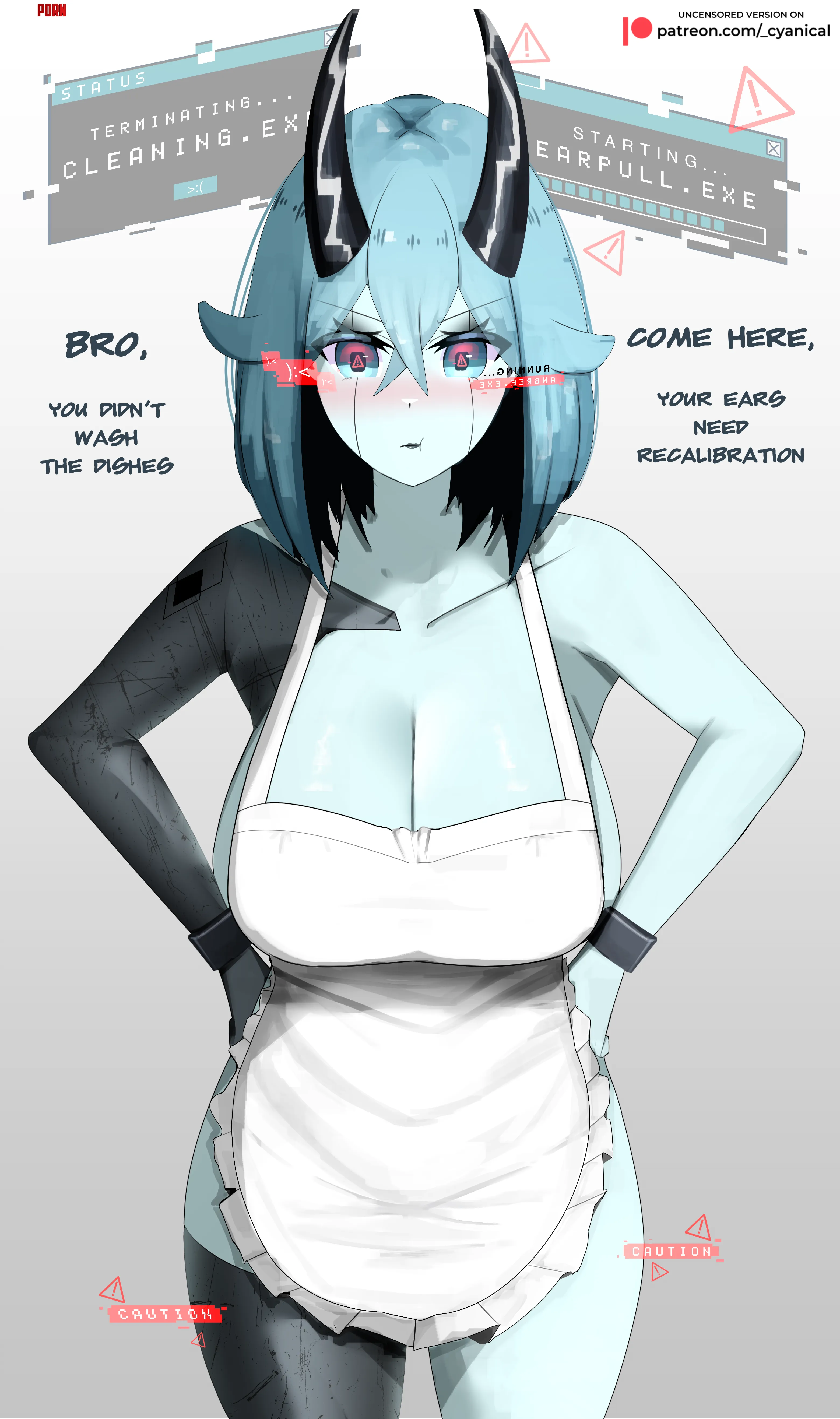 She Is Pouty [OC] by -Cyanical