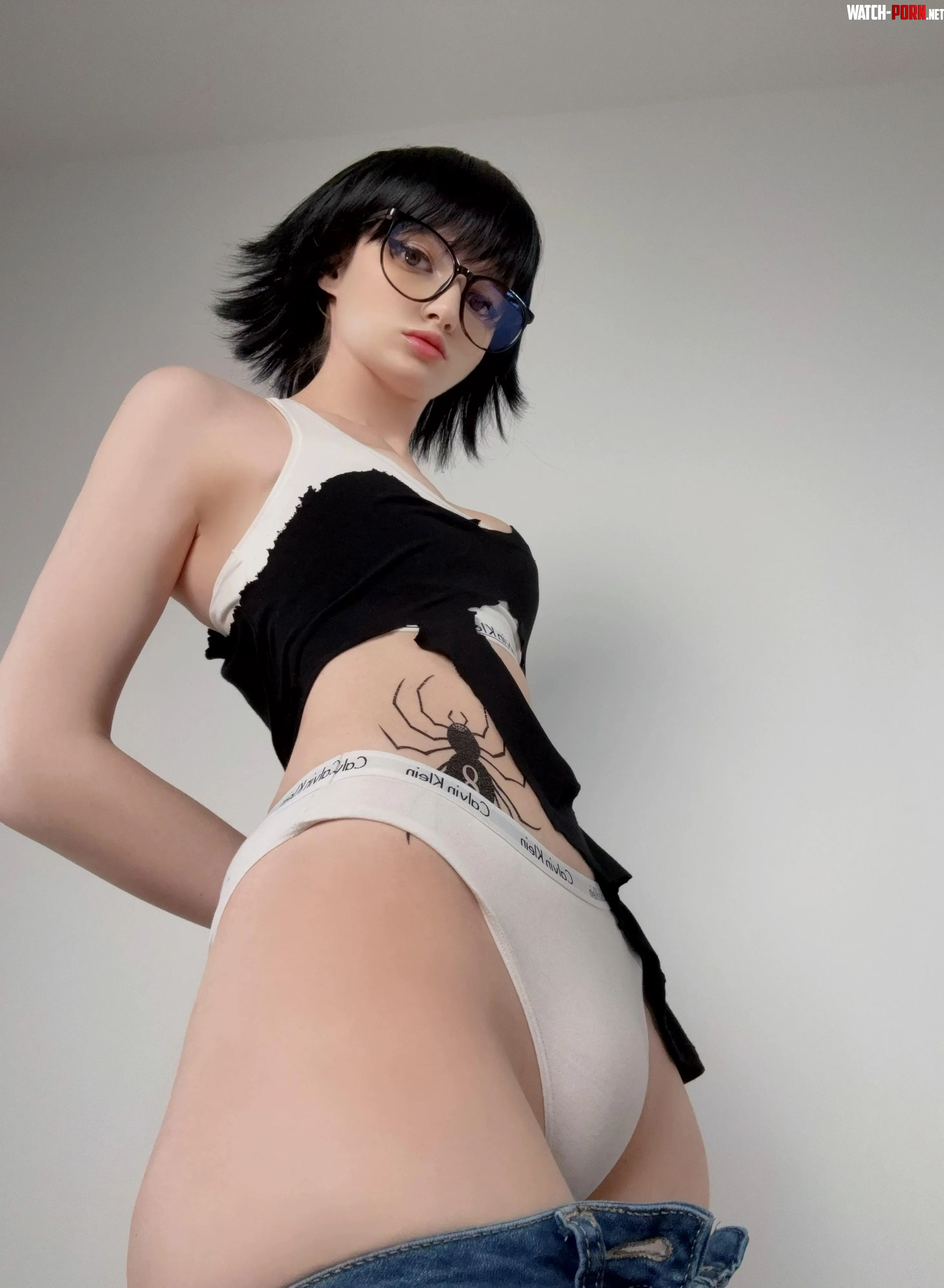 Shizuku is feeling a little sensitive today. I think I need a 'Hunter' to come tame me [F] by KindBunny0