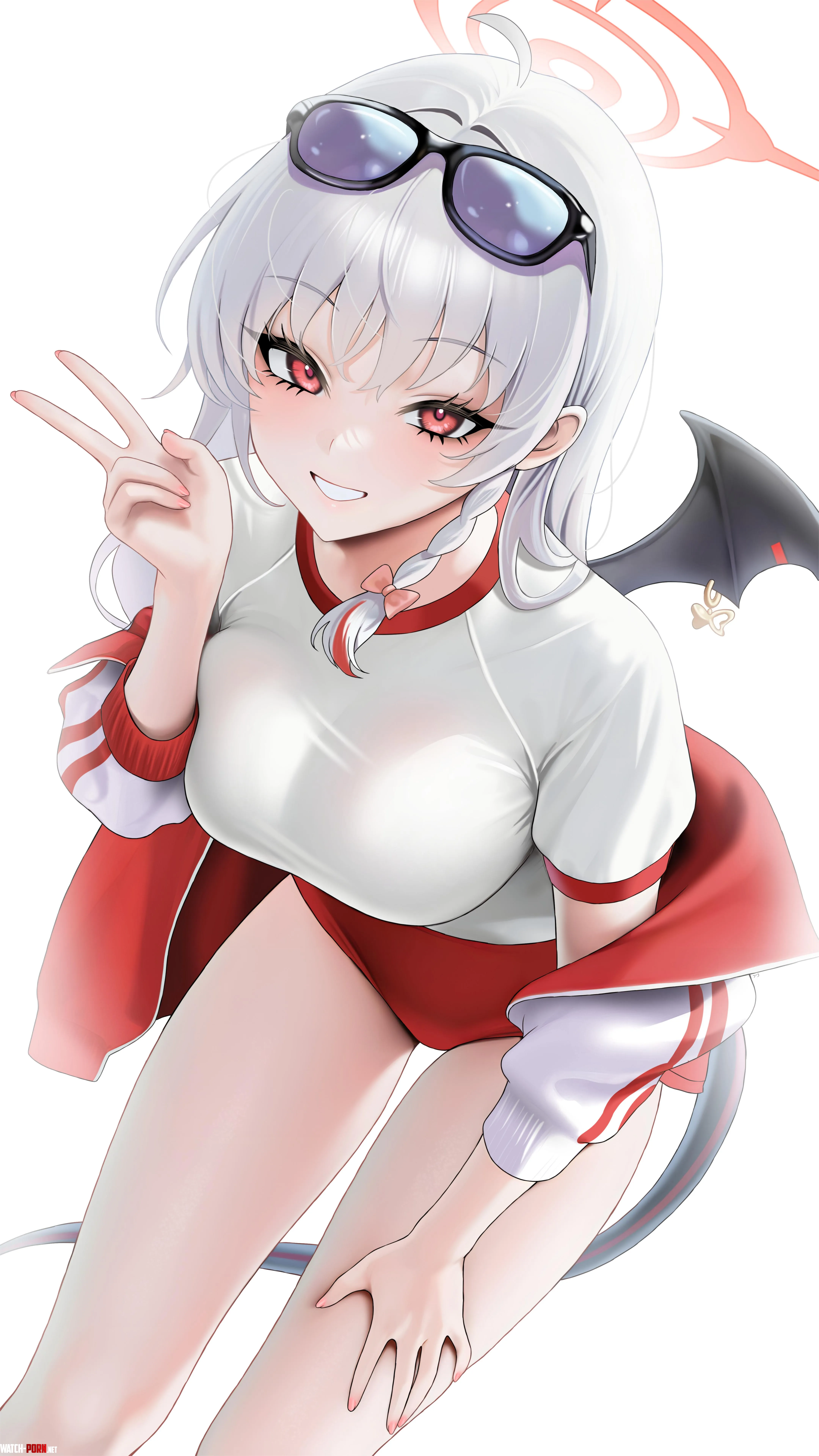 Happy Birthday Haruna smiling (‎ブコ) [Blue Archive] by elegantloveglimmer