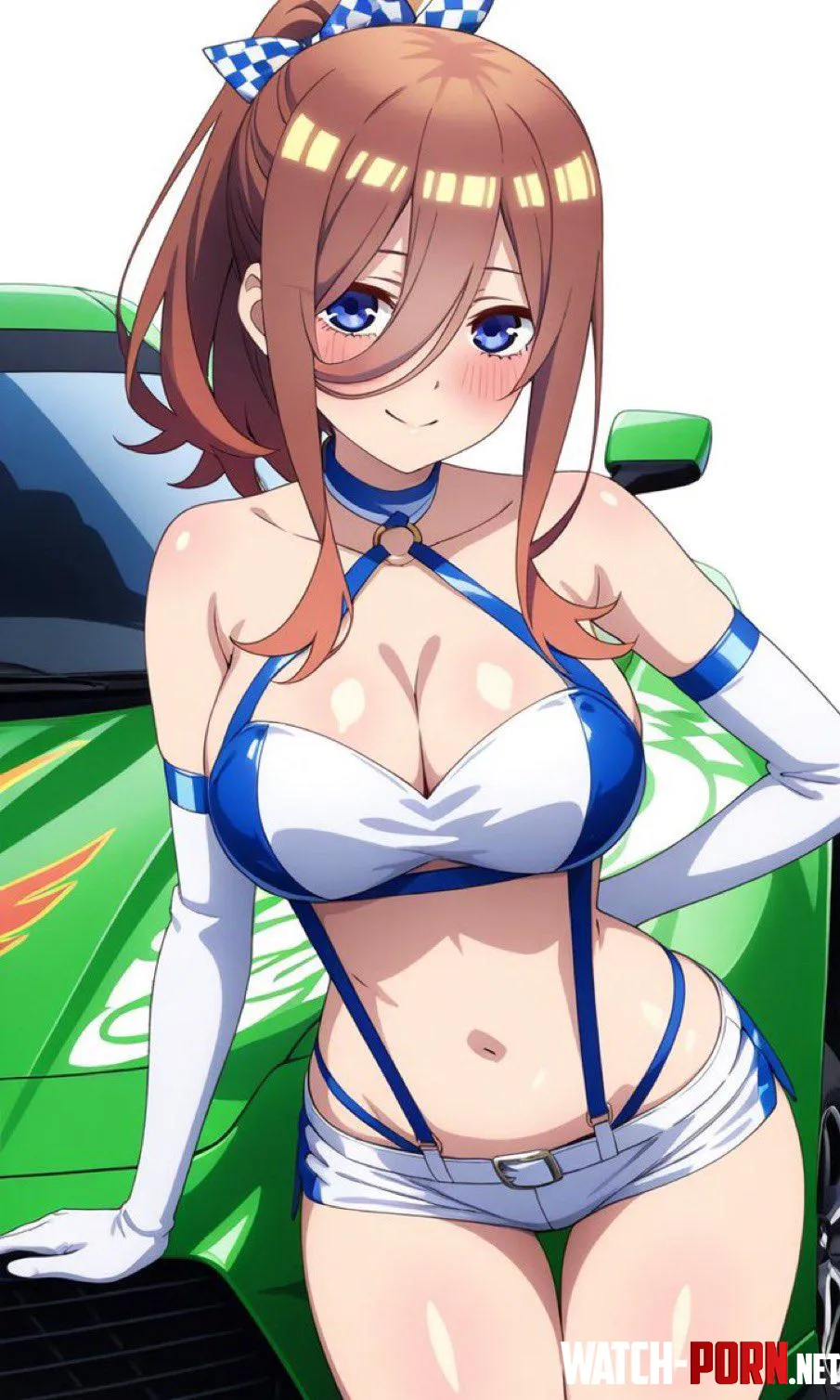 Race Queen Miku [Quintessential Quintuplets] by WoolsonDaSheep