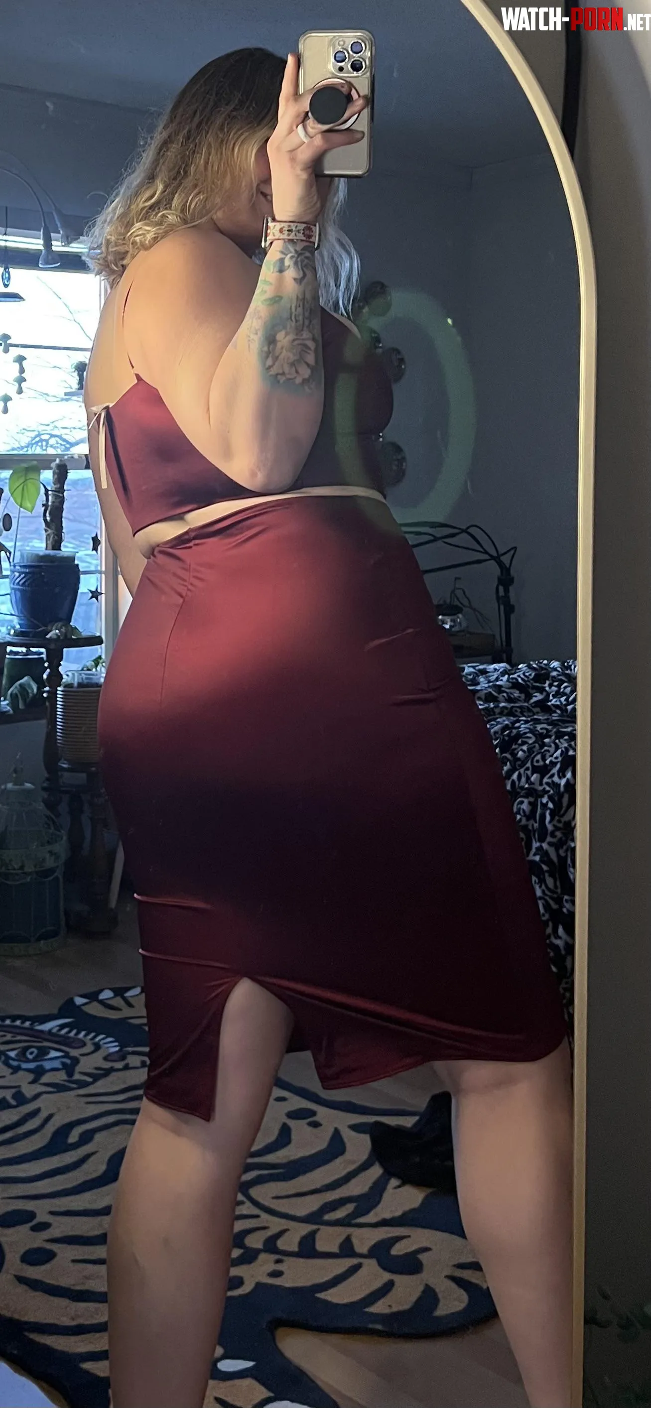 Tight stretch satin is never a bad thing by QUEENBAVM0RDA