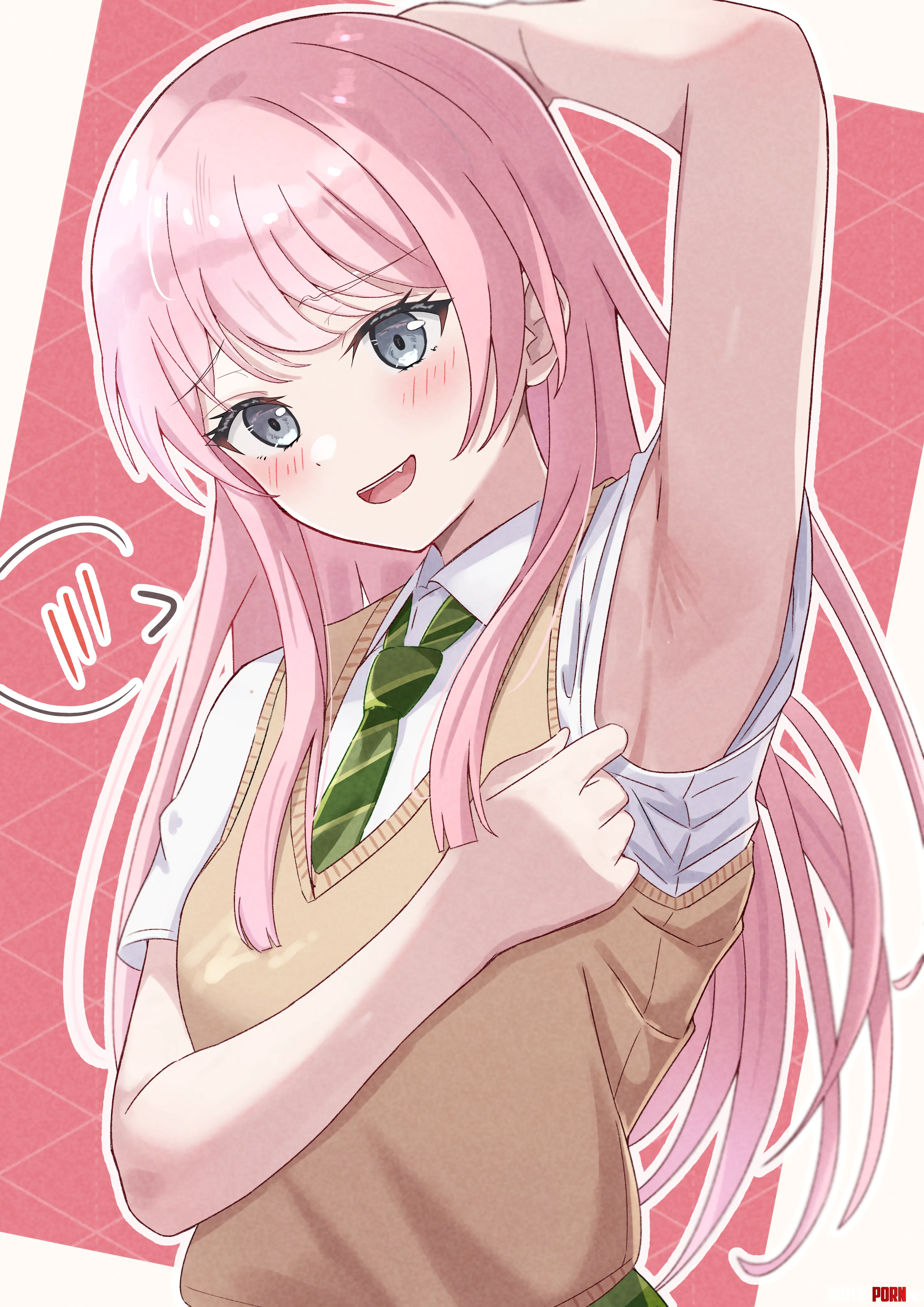 Blushing Anon [BanG Dream!] (azakura) by MartyrOfDespair