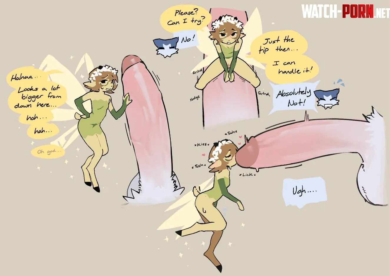 Awesome fairy (horns) by bigstink700