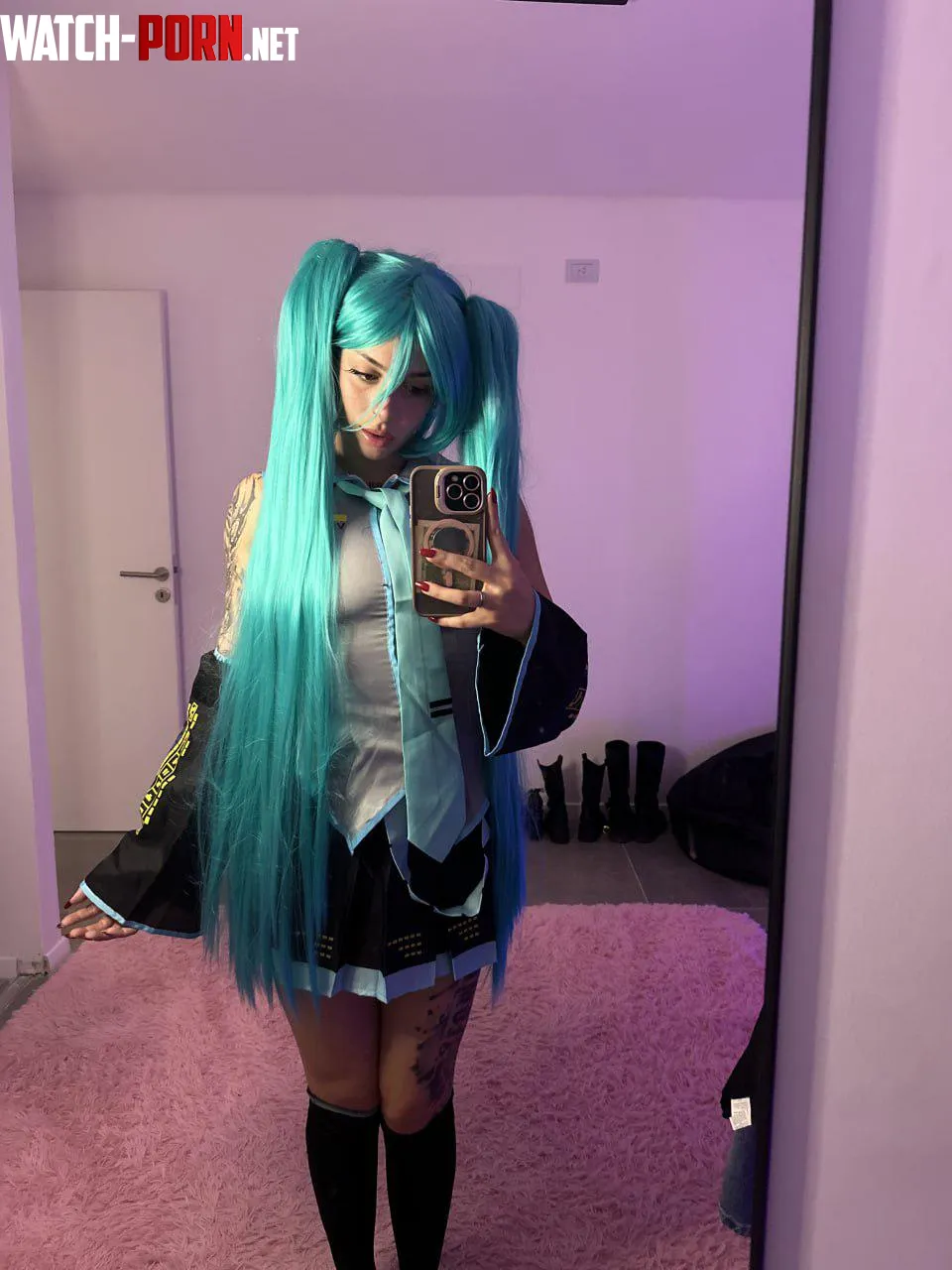 Miku from Vocaloid  Character Vocal by Sophie by Hot_Bad_626