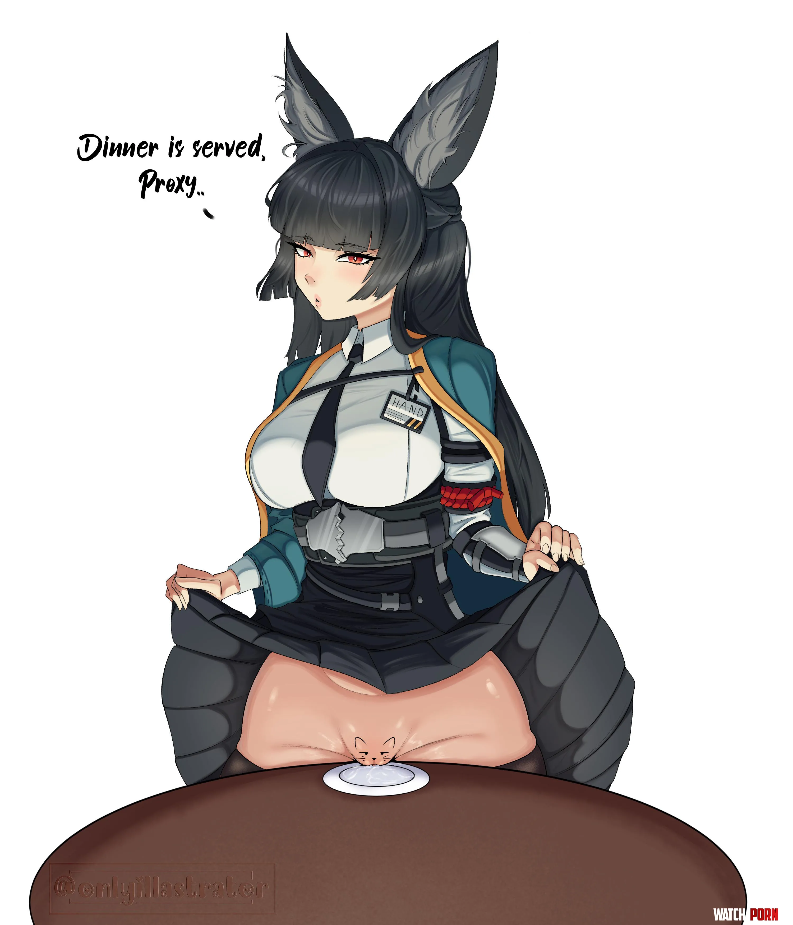 Miyabi kitty (onlyillastrator) [Zenless Zone Zero] by Embarrassed-Owl-4500