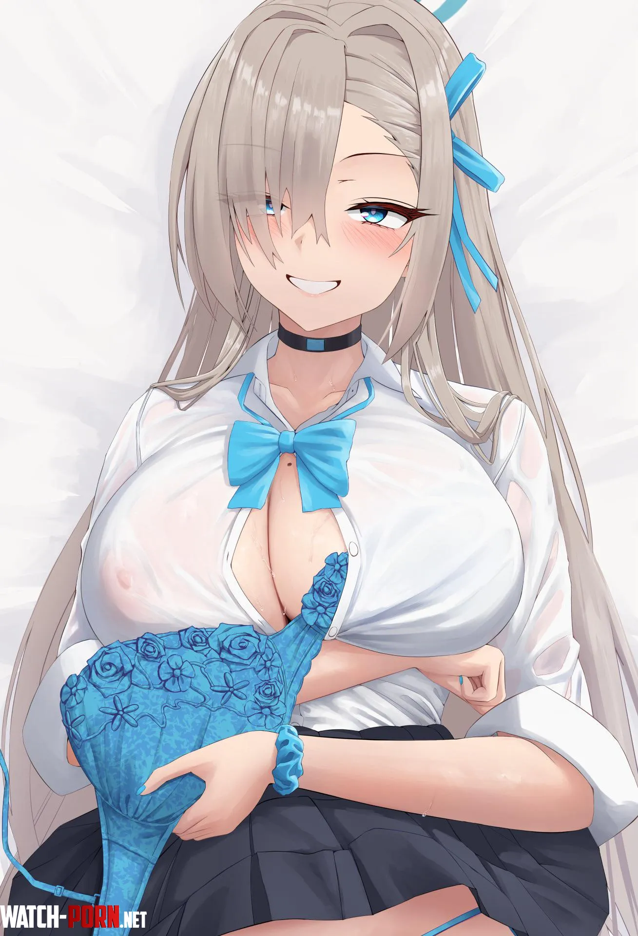 Asuna taking off her bra (sq_kyomu) by xKillua666