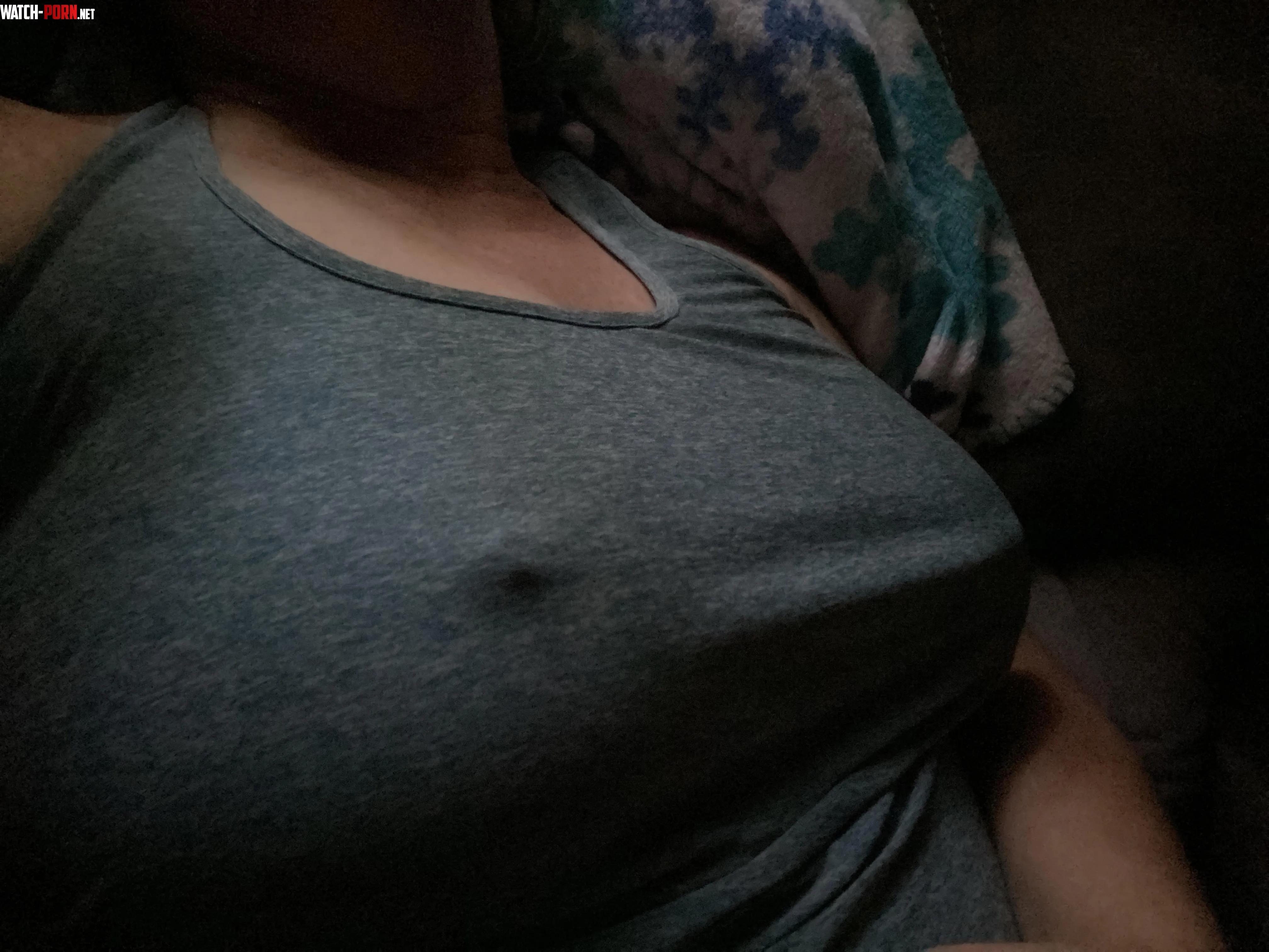 Early morning braless by Frisky_Vanilla