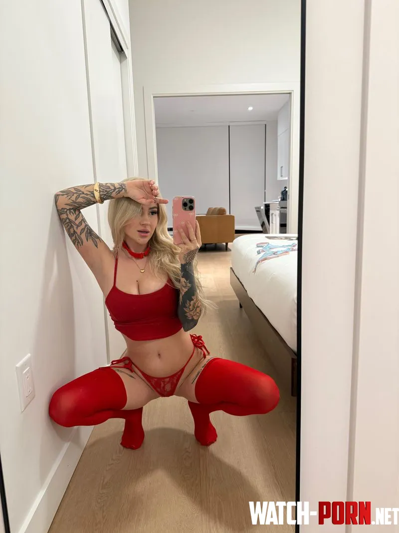 Slipped into this red outfit for u by HexAuryn