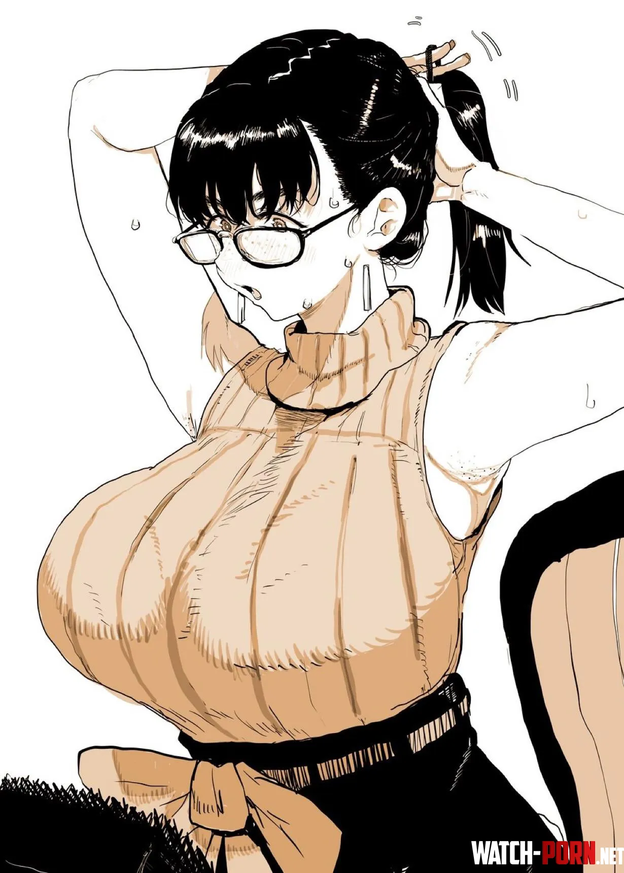 Putting it in a ponytail [dokutormasube] by HentaiSherrif