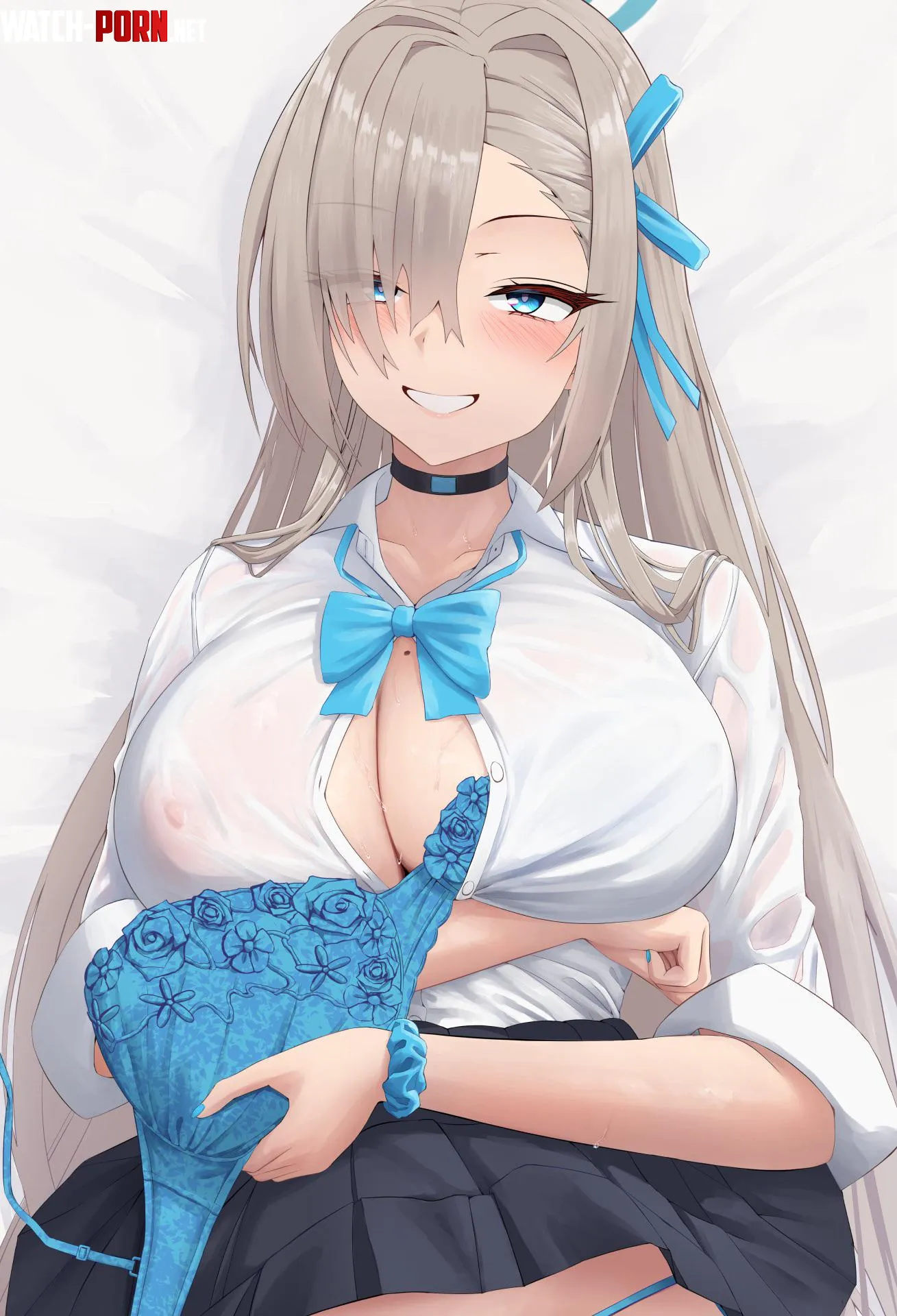 Asuna taking off her bra (sq_kyomu) by xKillua666