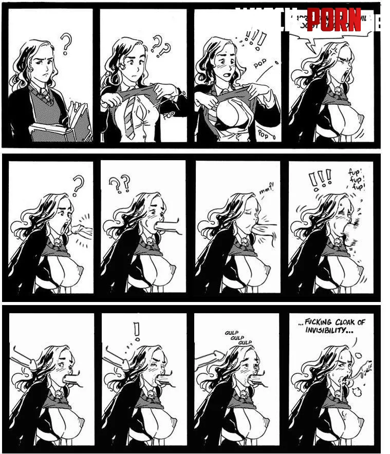 Fun use of the invisibility cloak. by slaughterbug64