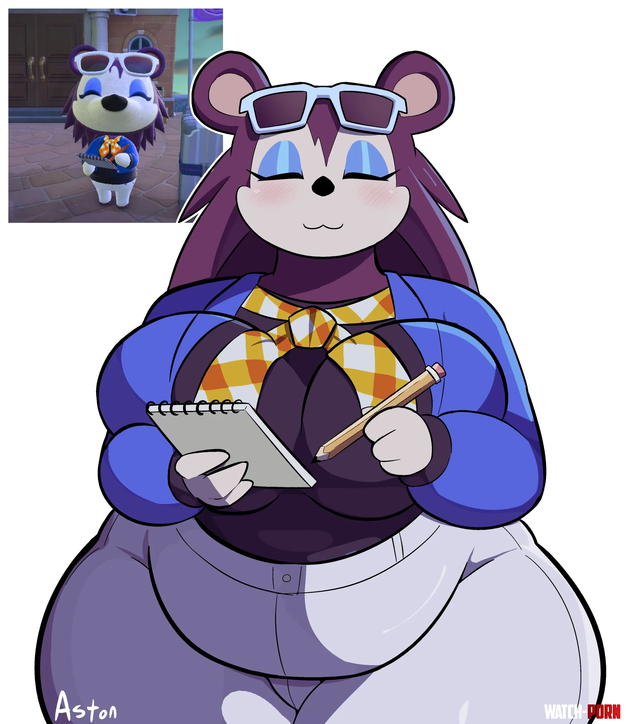 Label fanart by CountingSheep0W0