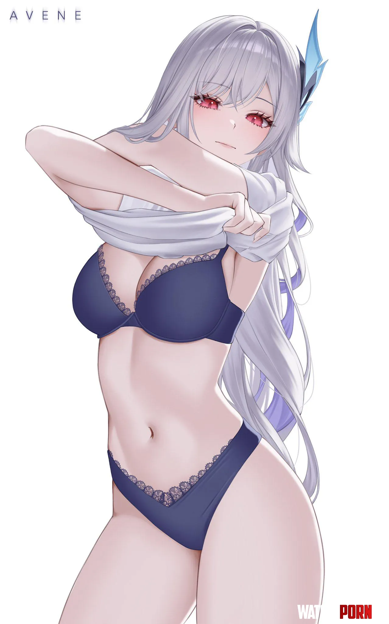 Skirk shirt lift (Avene) by elegantloveglimmer