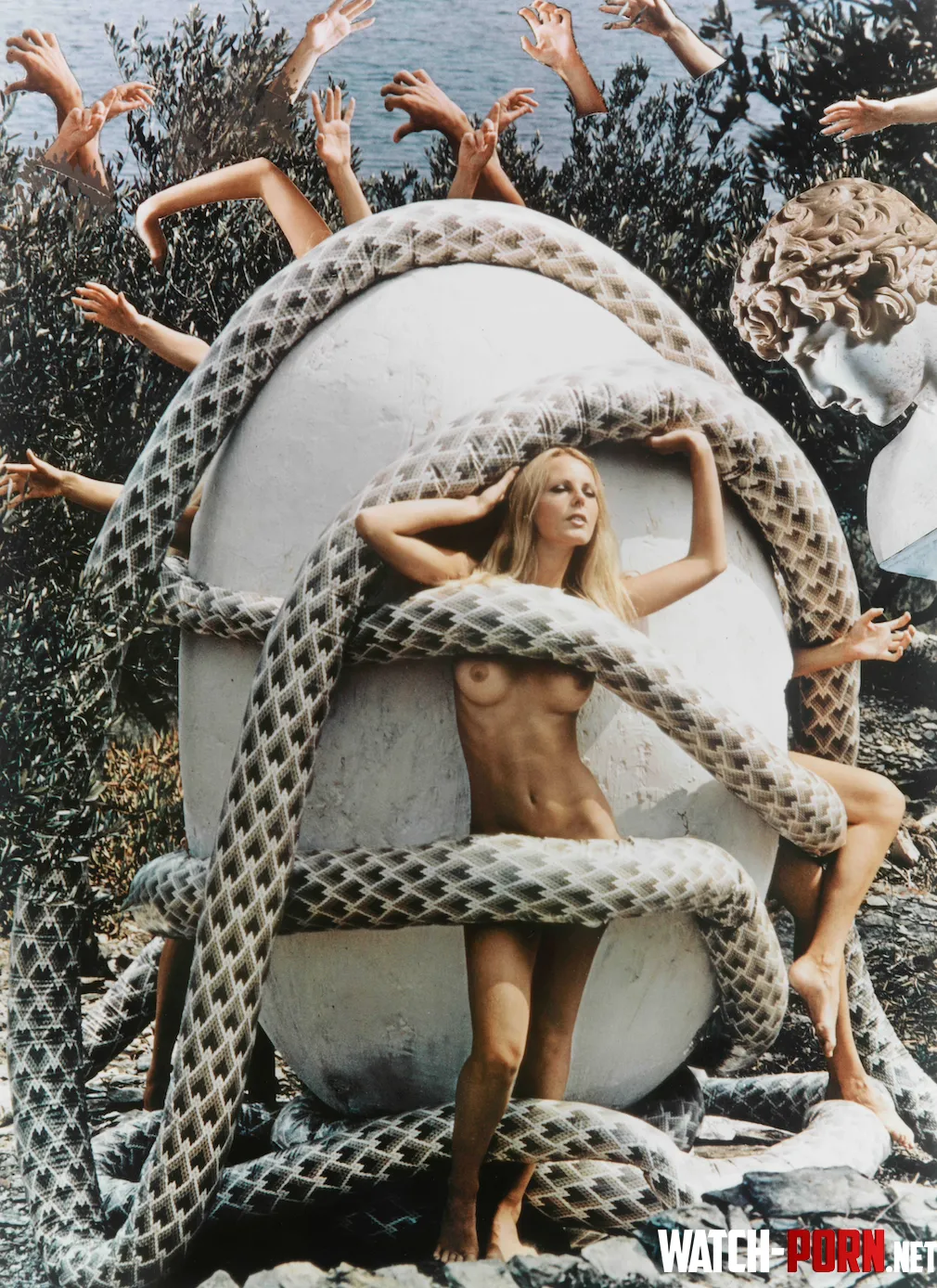 Sally Ower Composed by Salvador Dalí for Playboy 1967 by playboy