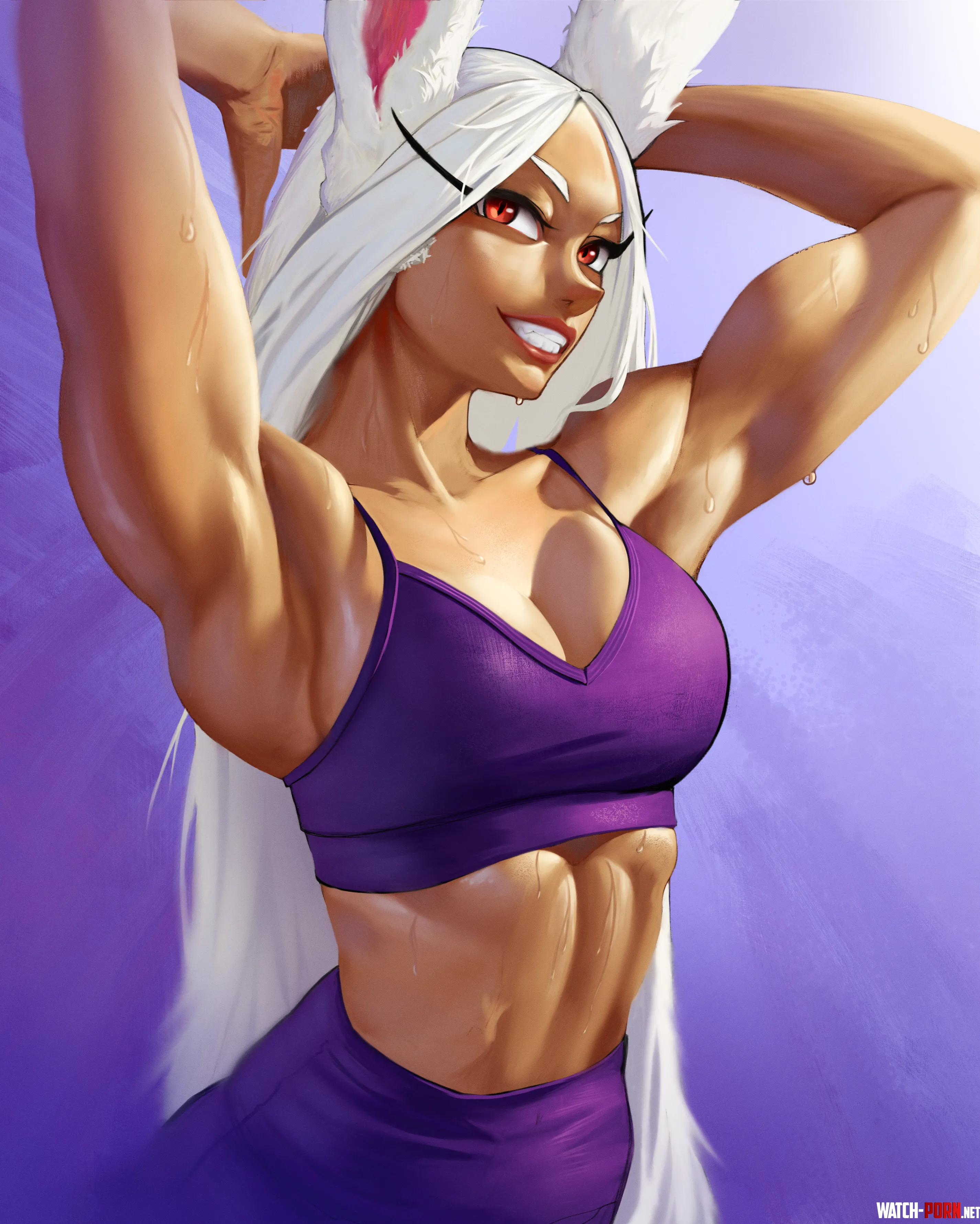 Mirko (RedFisher) [My Hero Academia] by PeAuLeSo