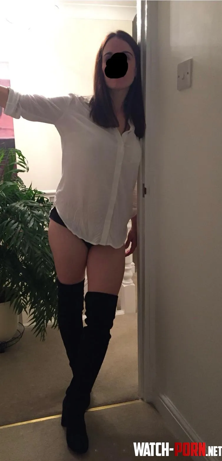 Do you like my thigh highs? by Fit_Response9449