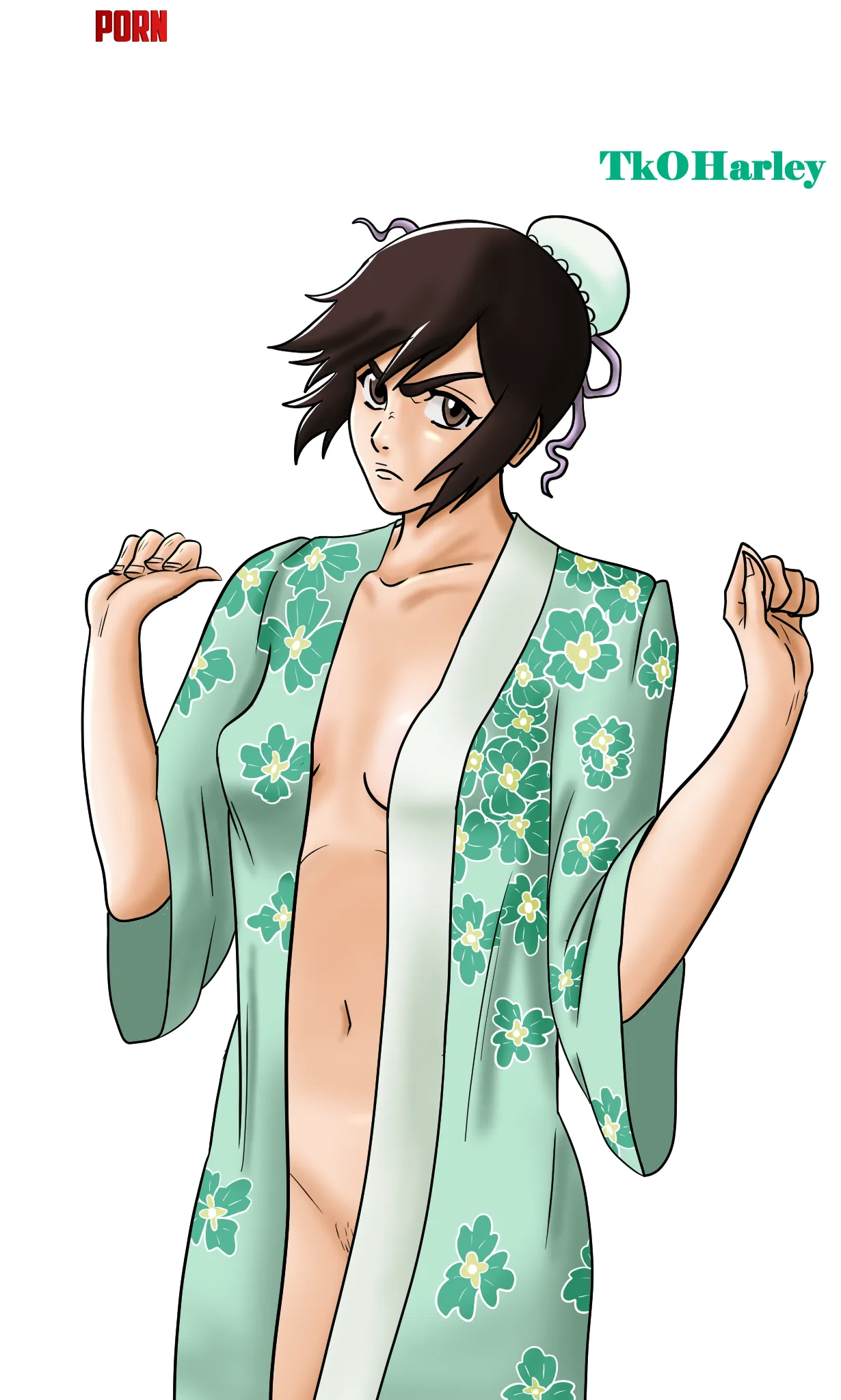 Momo in her robes by EnemyOfAi