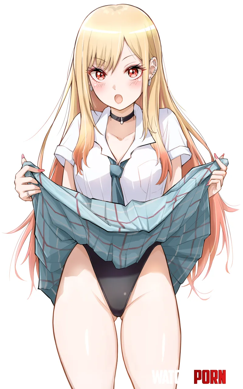 Marin Kitagawa showing what's underneath (Pariya) [My Dress Up Darling] by LafterMastr