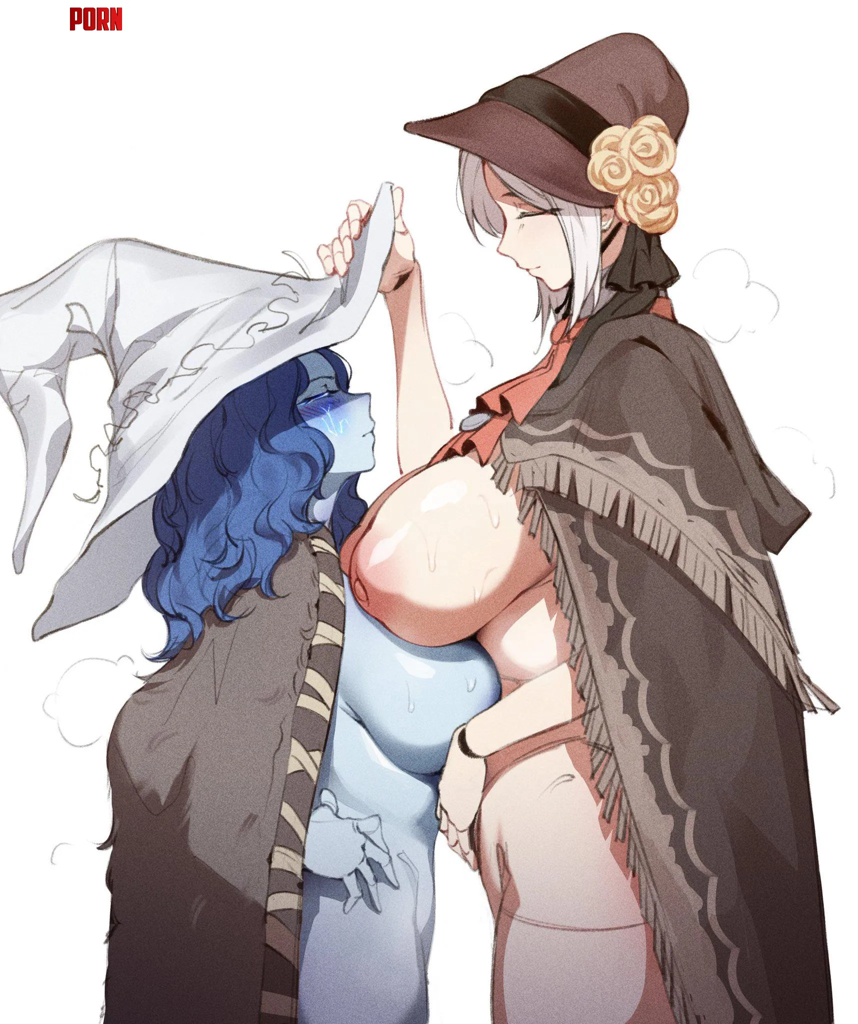 Ranni v Plain Doll (Jotmanlol) [Elden Ring/ Bloodborne] by Bazaarthrone