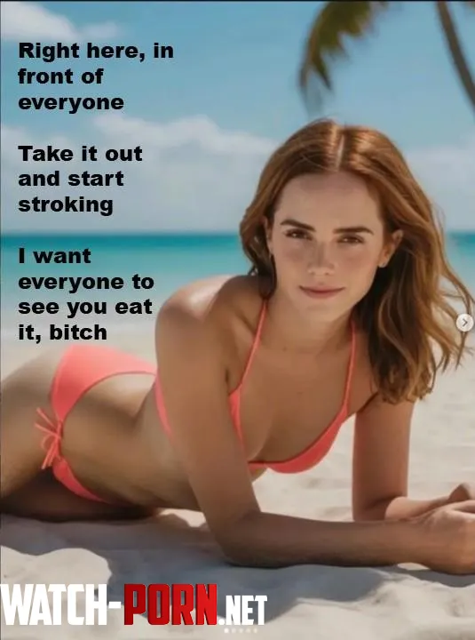 I want to be your bitch, Emma by secretfag713