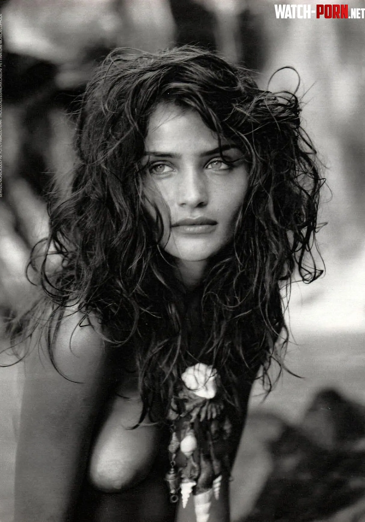 Helena Christensen | Marie Claire Italia April 1992 | 