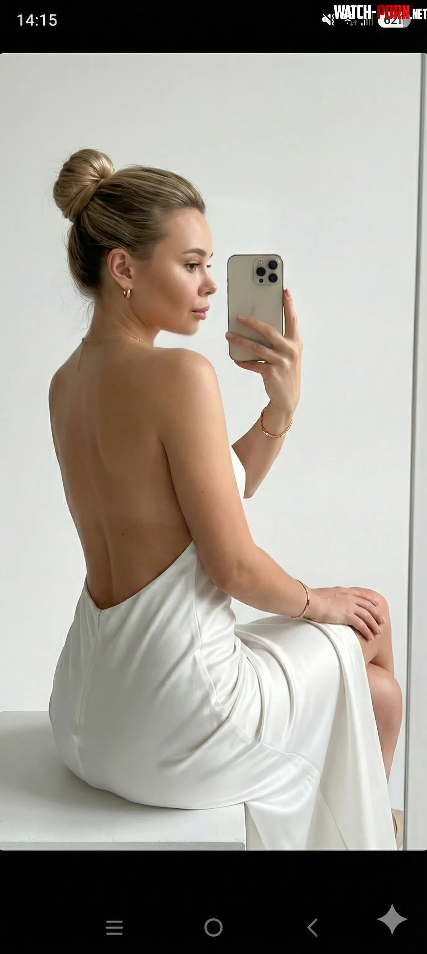 They say a high ponytail shows confidence, but an elegant bun shows a woman who knows her worth... ✨ by RedAngel70