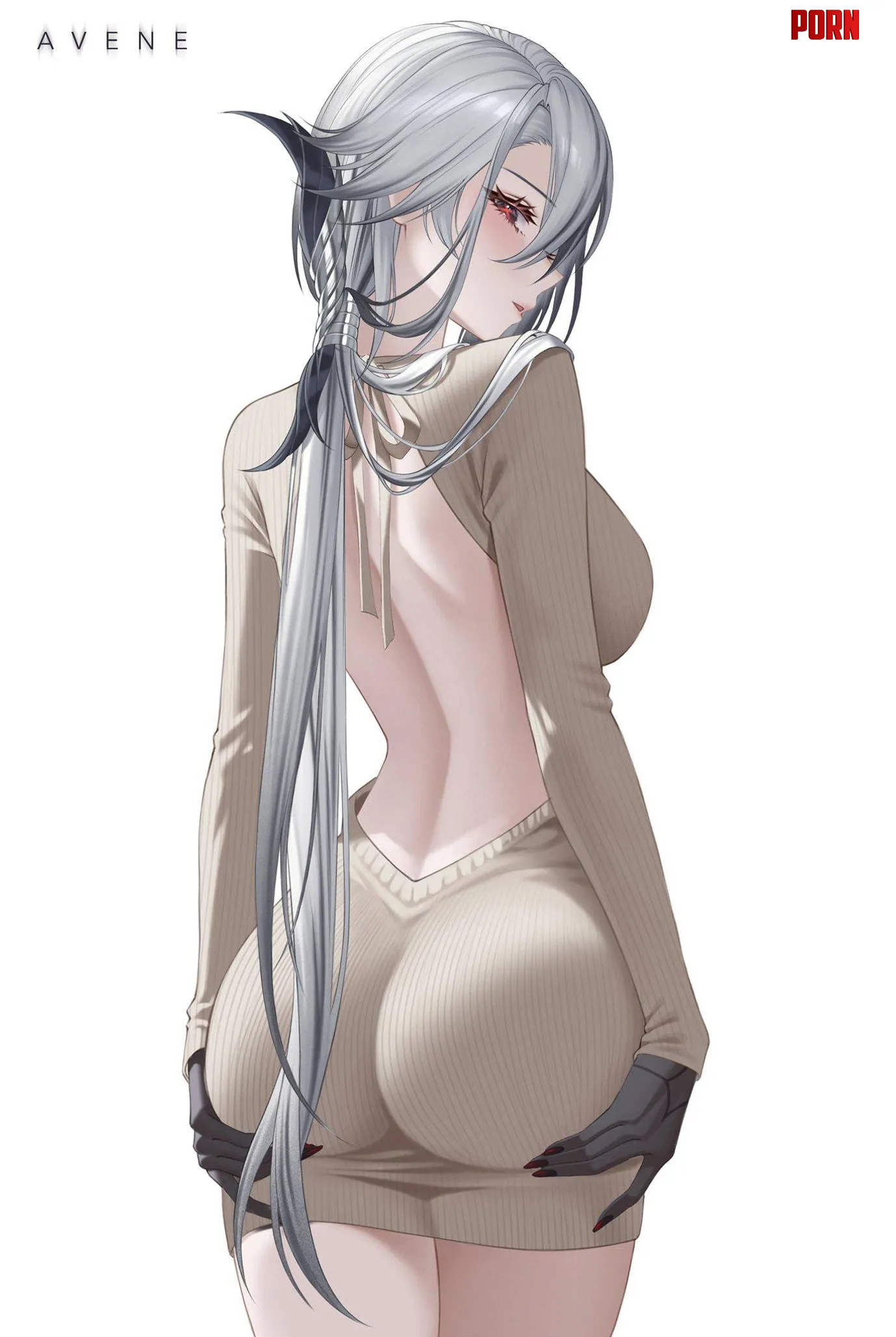 loving this sweater dress look by Accurate-Cry-95