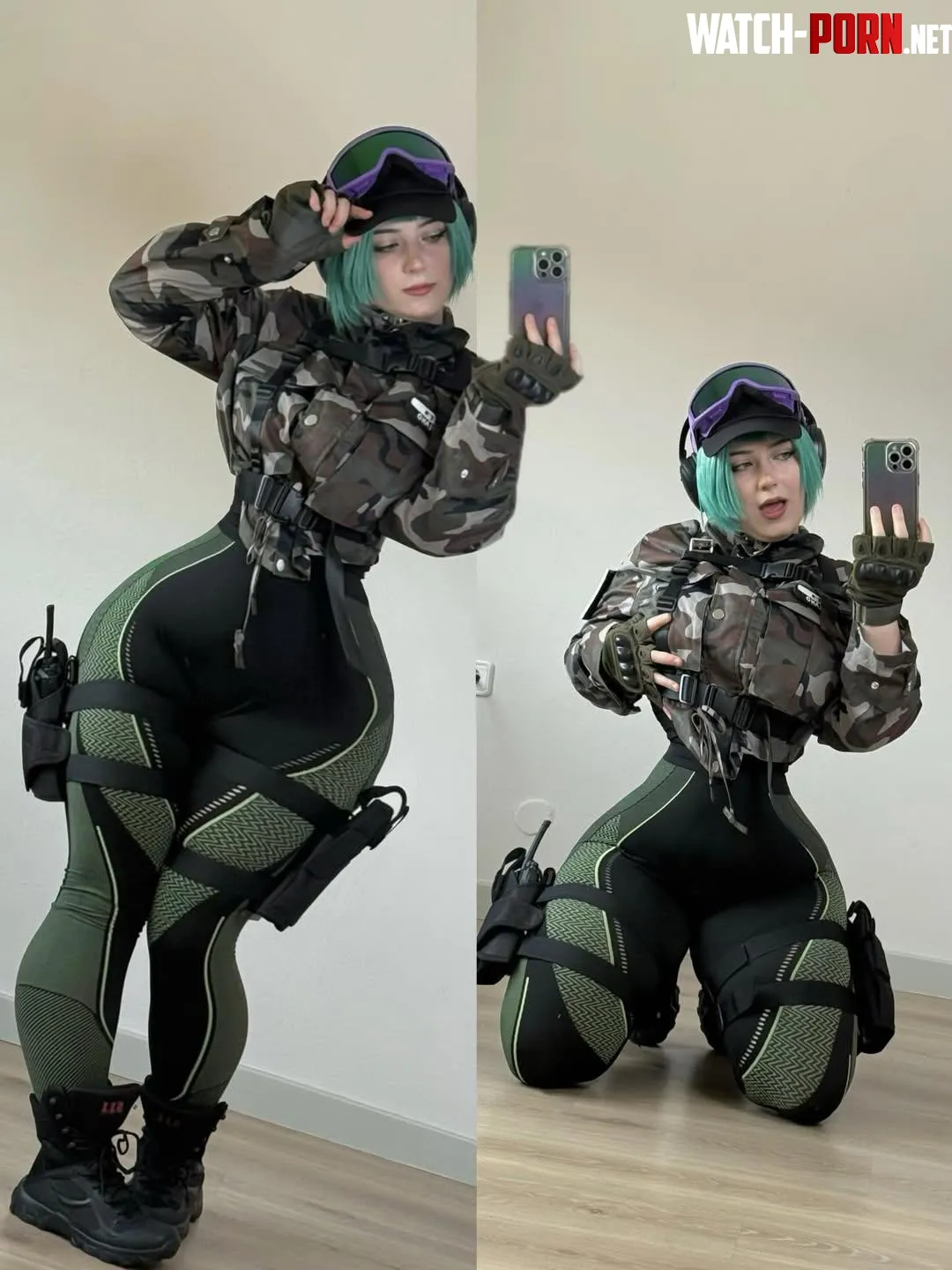 Ela Bosak from Rainbow Six by Kuroitsne by Kurokitsunexcos