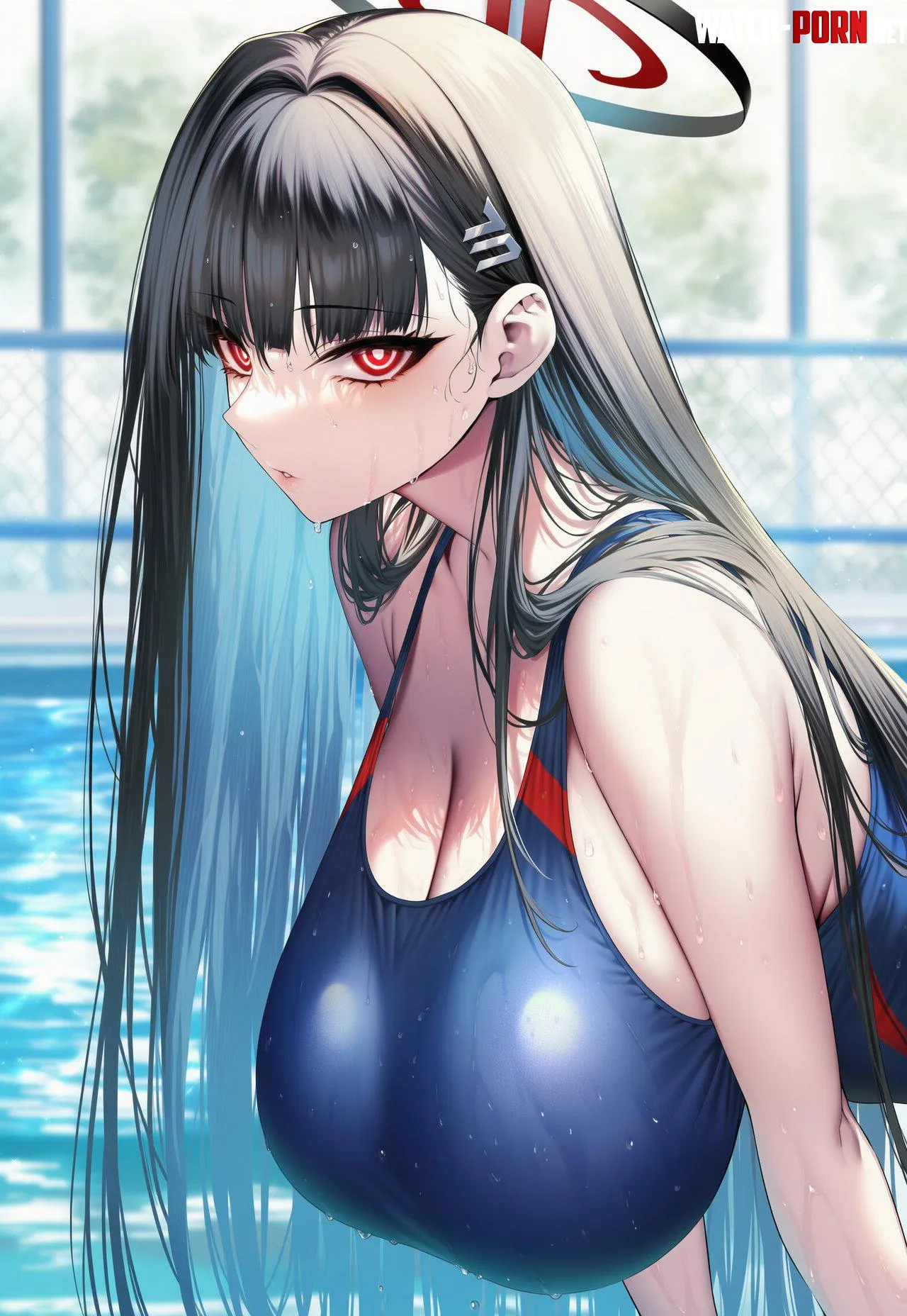 Swimsuit Rio [Blue Archive] by WoolsonDaSheep