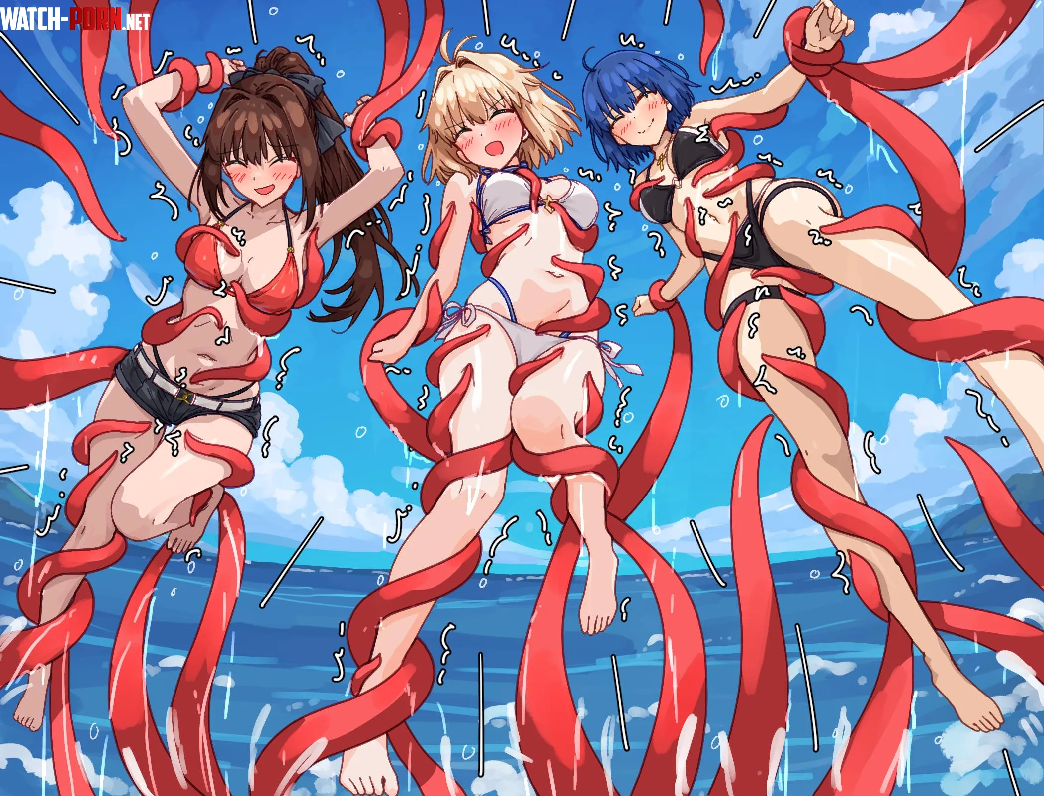 Did you know some tentacles can sense when a woumb is ovulating? Luckily for these tentacles, all 3 of them are! by bowler_19