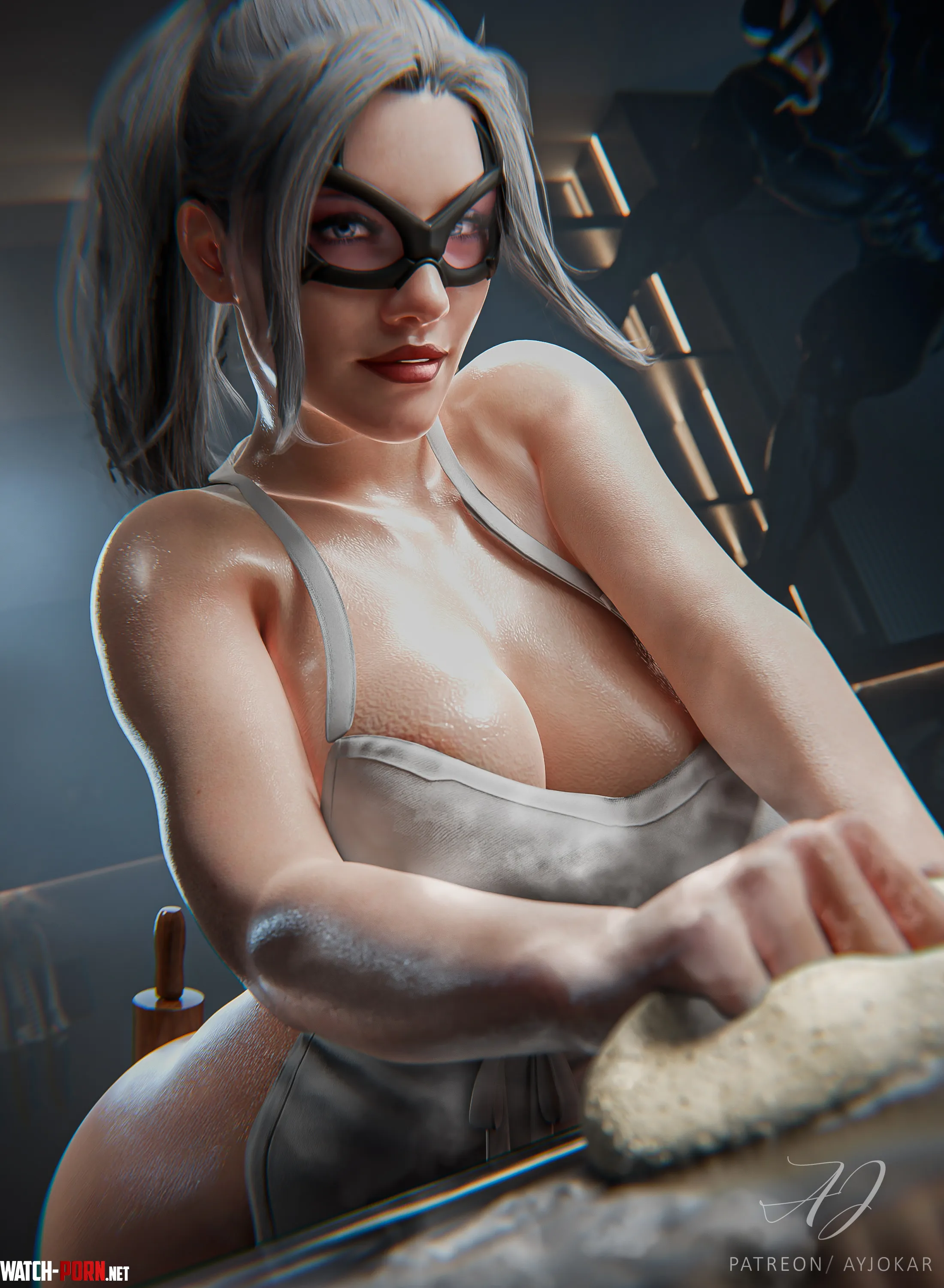 Black Cat - Pressure Matters (Jokar) [Marvel] by Poke-Oji