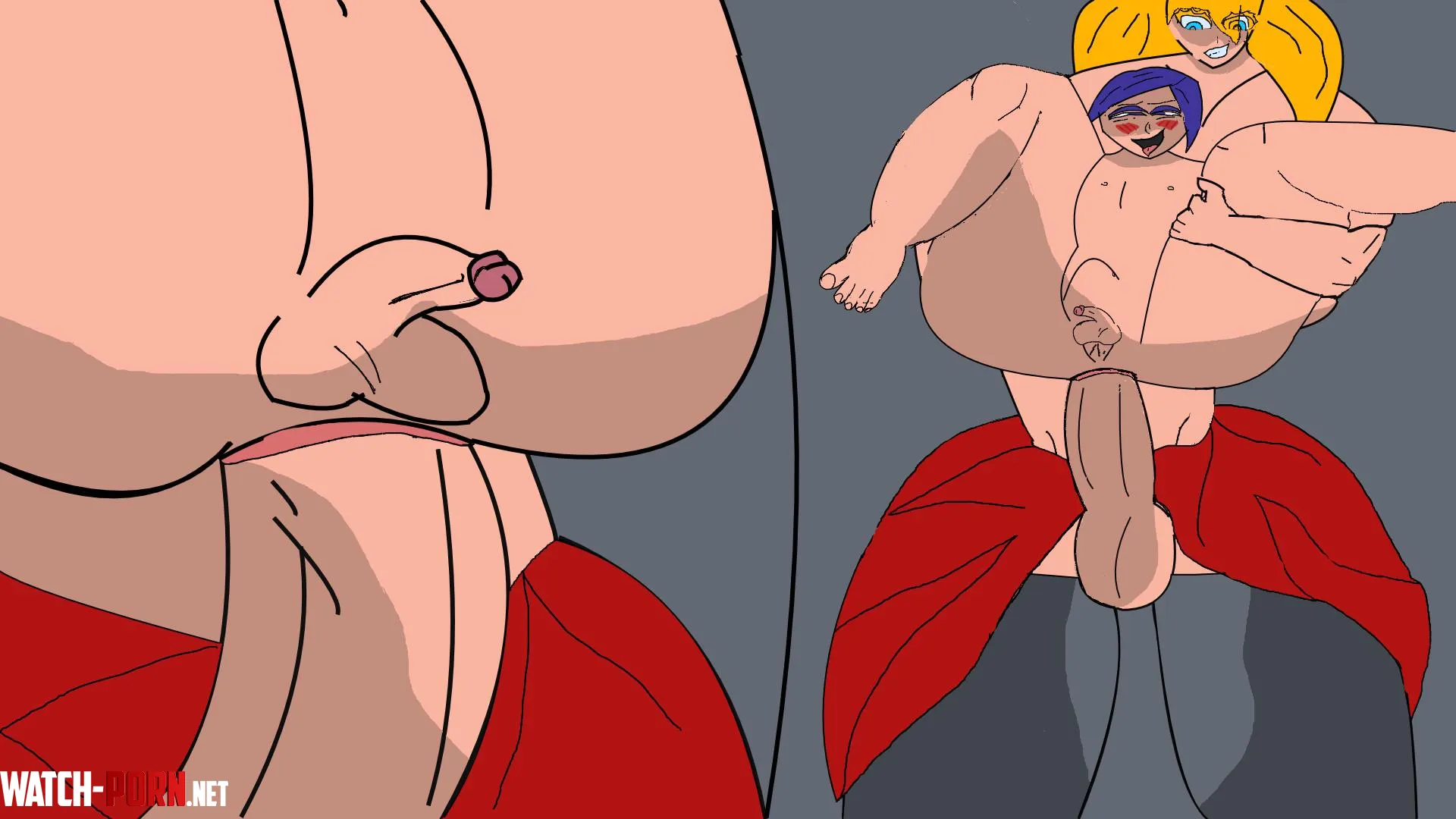 futa on femboy by ObjectiveCarpenter67