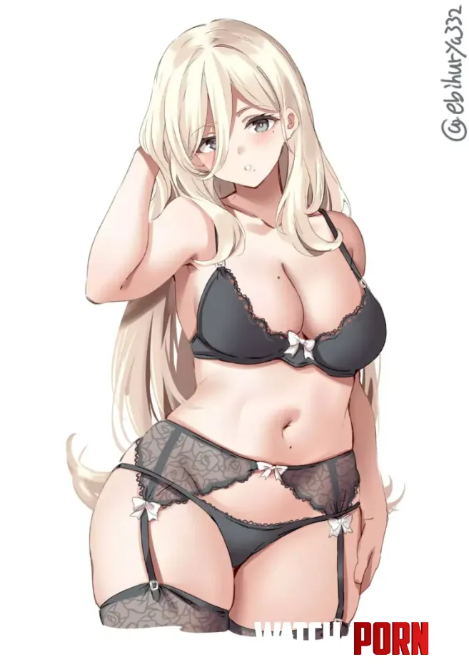 Richelieu Lingerie (Ebifurya) [KanColle] by bare_pressure