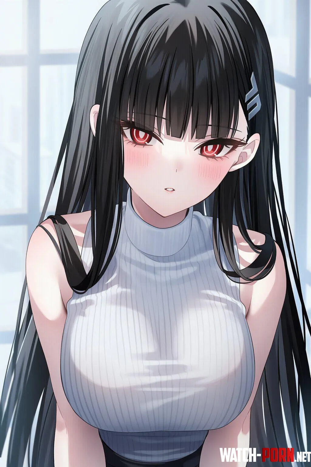 Blushing Rio [Blue Archive] by WoolsonDaSheep