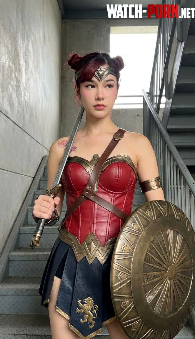 my wonder woman cosplay by evildollxx