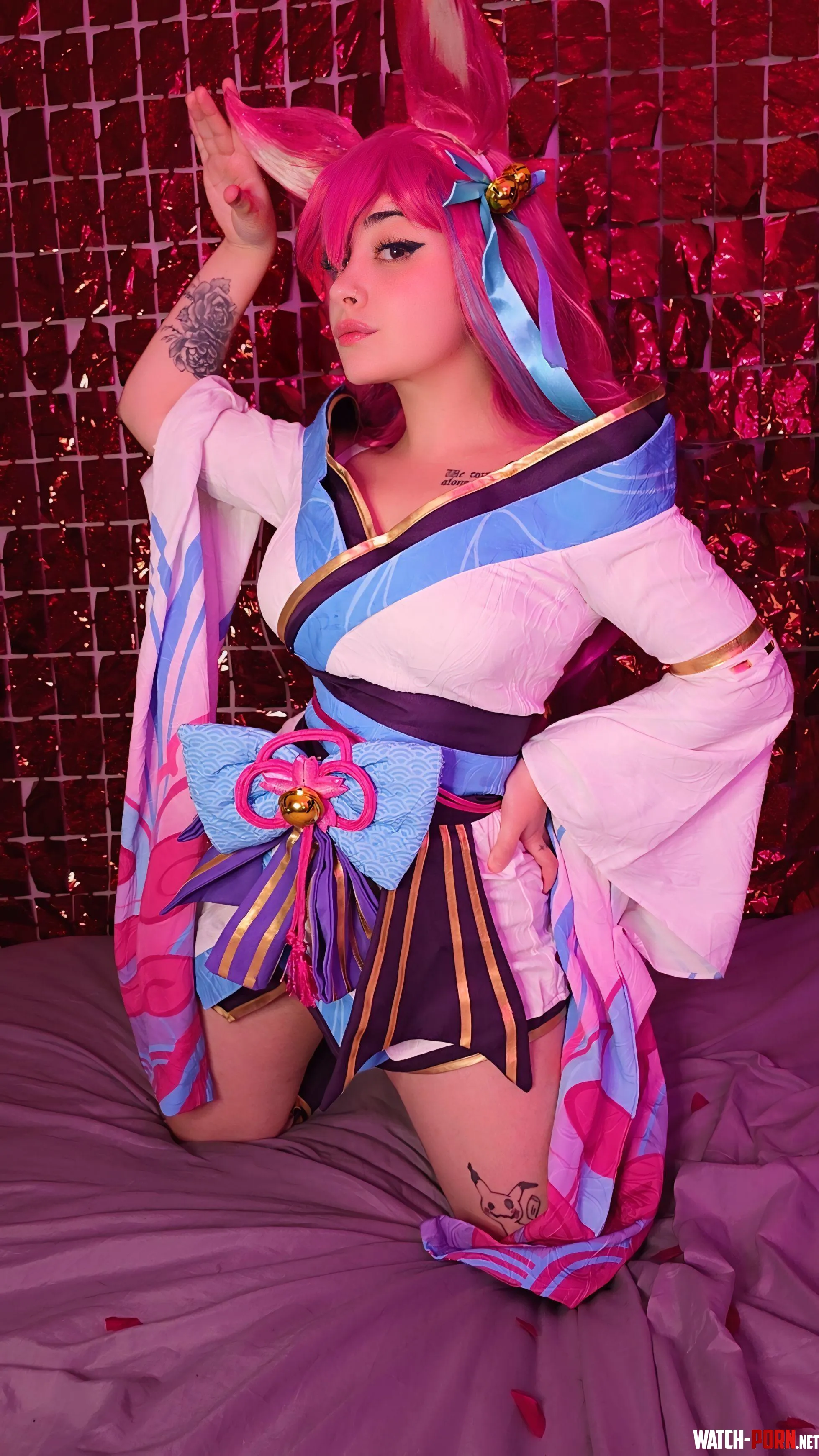 Ahri from [League of Legends] by (Mimikyu) by Miiimikyu