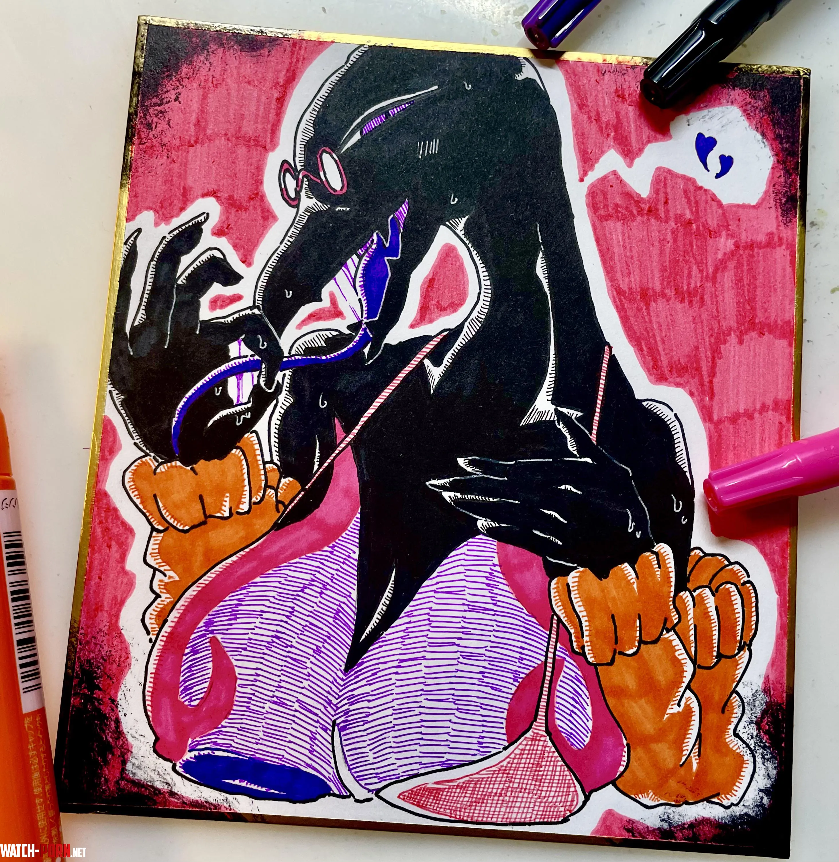 Salazzle(art by me) by 0t0ubu0929