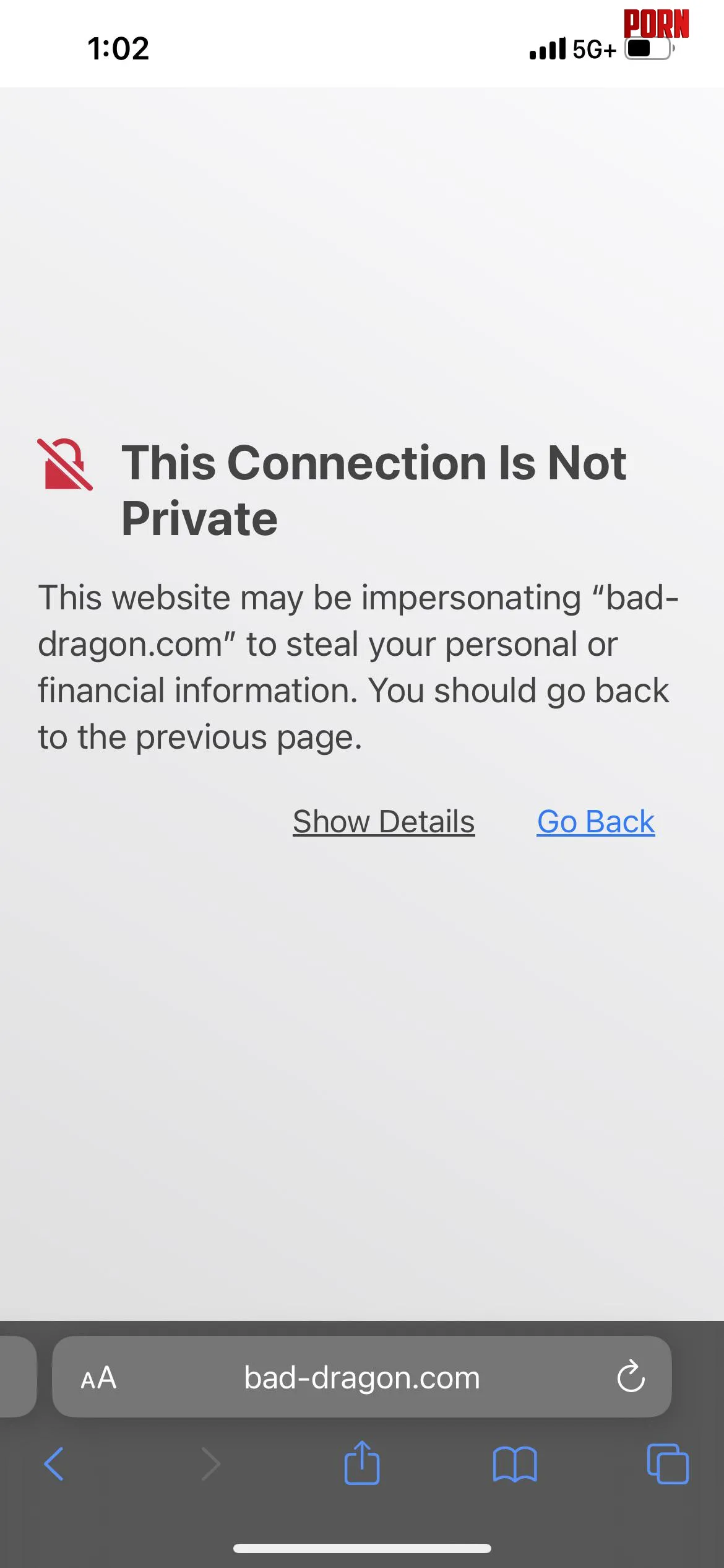 Any idea why I’m getting this by SirJosephdirt672