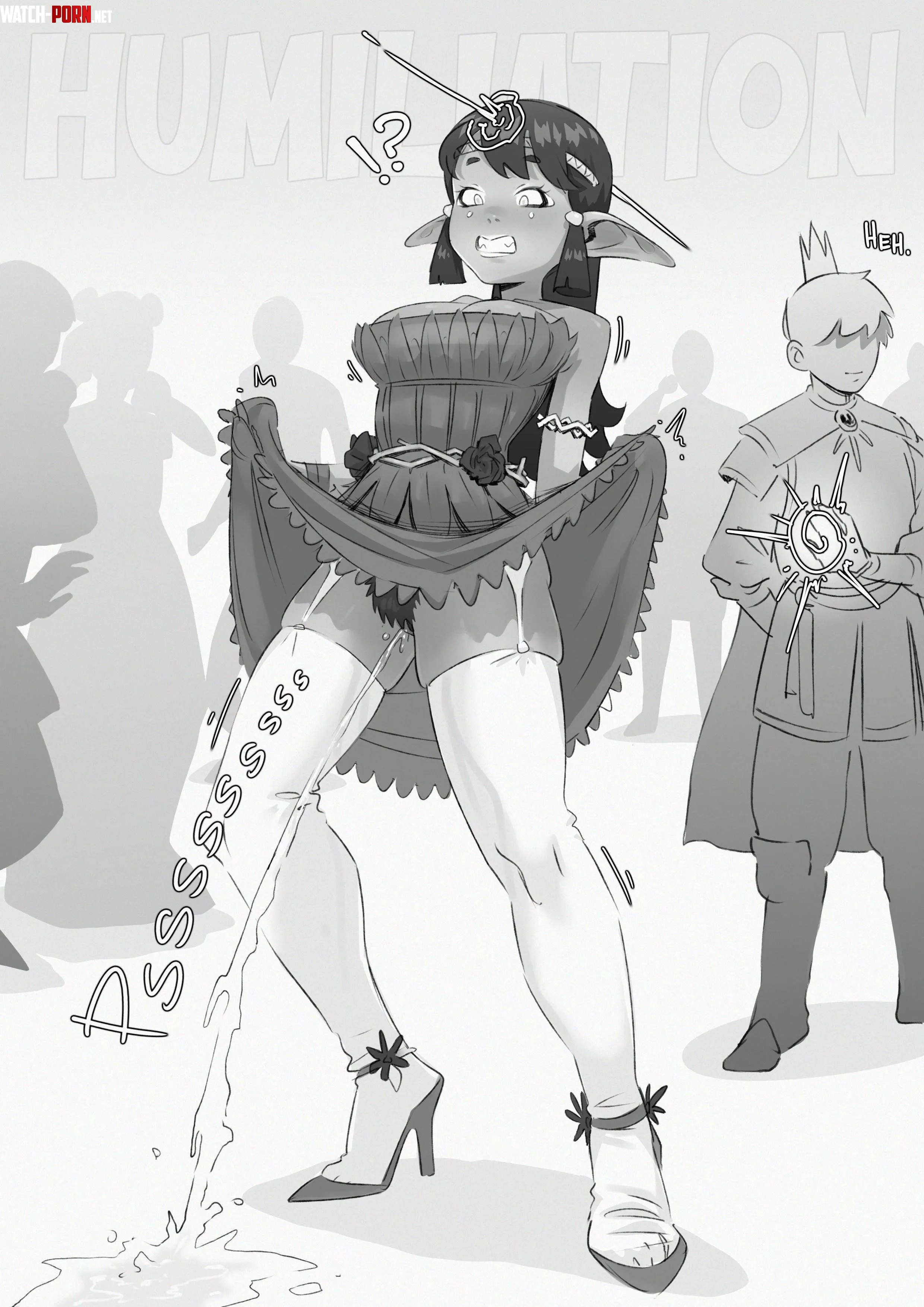 Political sabotage at a royal ball. by Tabia-Slavish