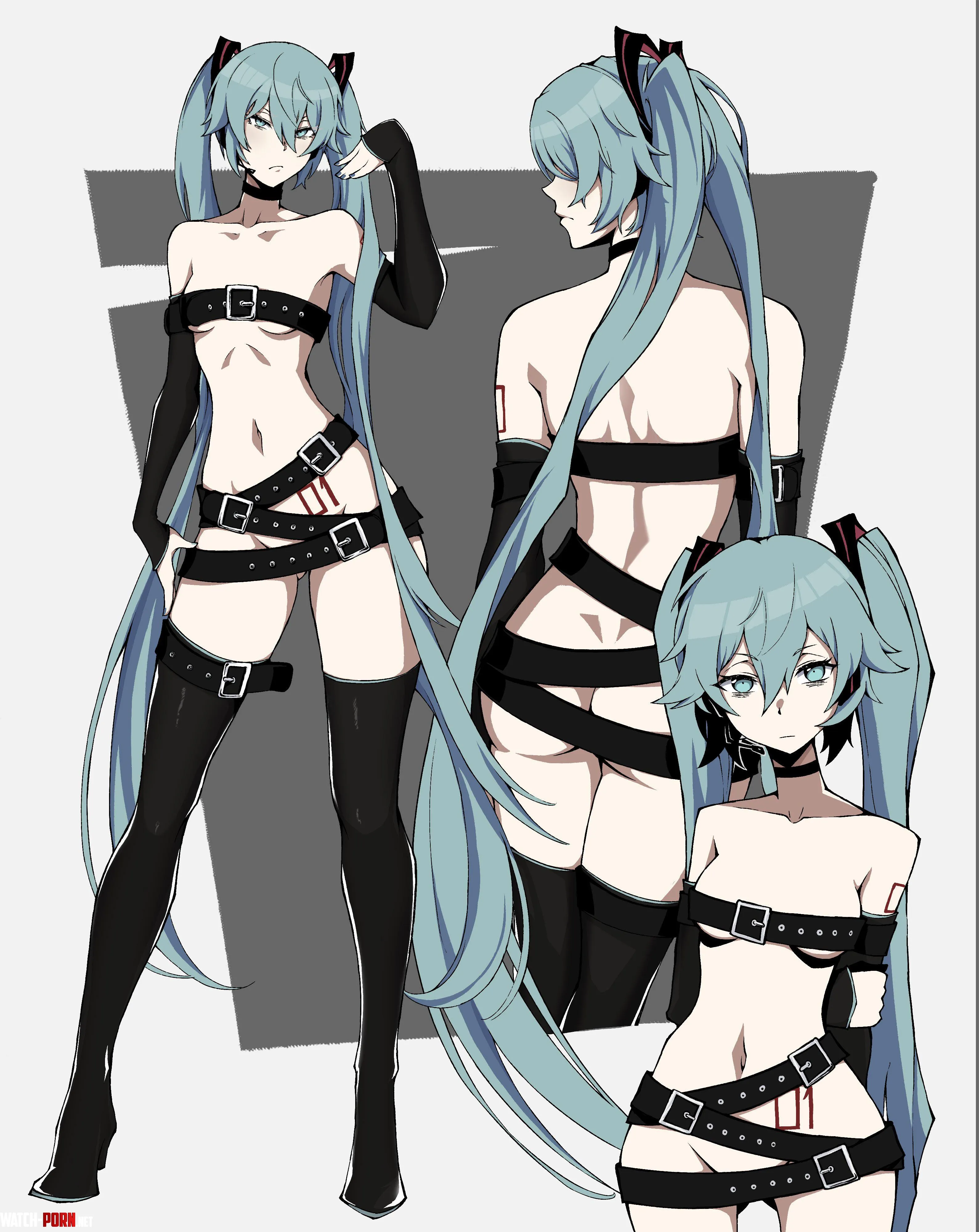 Sexy Miku (Kekel) [Vocaloid] by Silent_Steak_9540