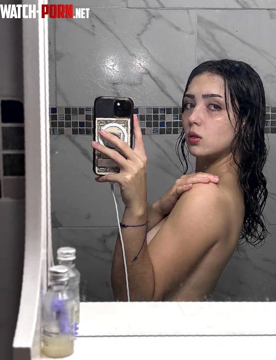 Mirror selfie while showering, do I look hot in this by Ben1993MM