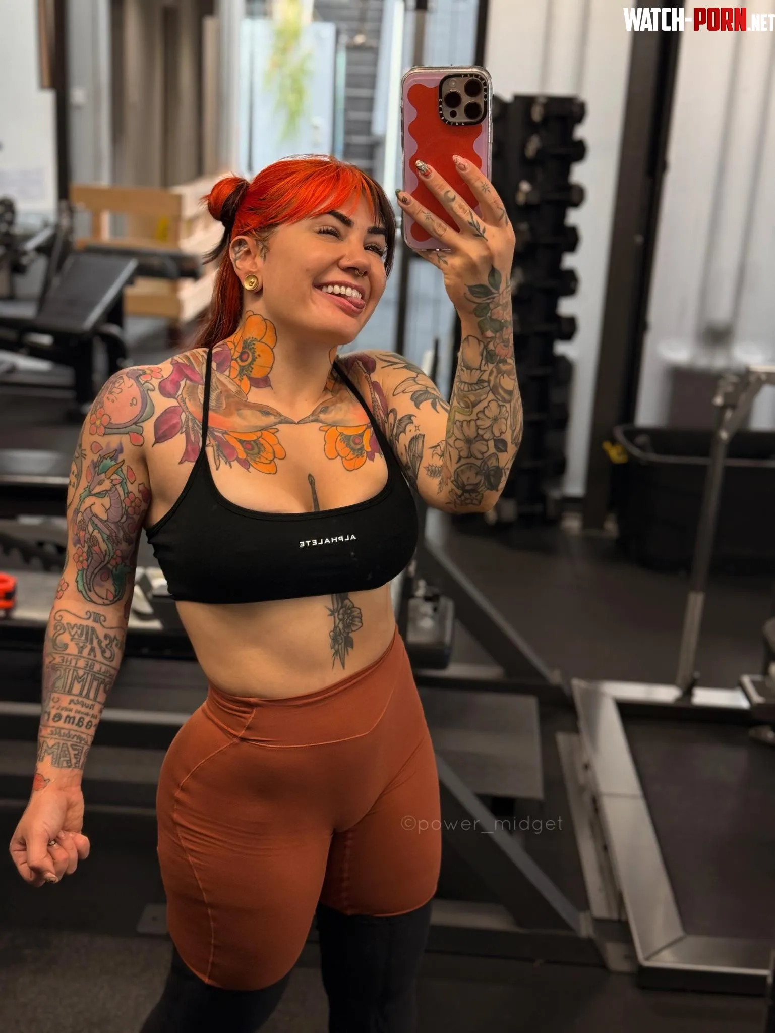 No gym selfie, no workout haha by power_midget