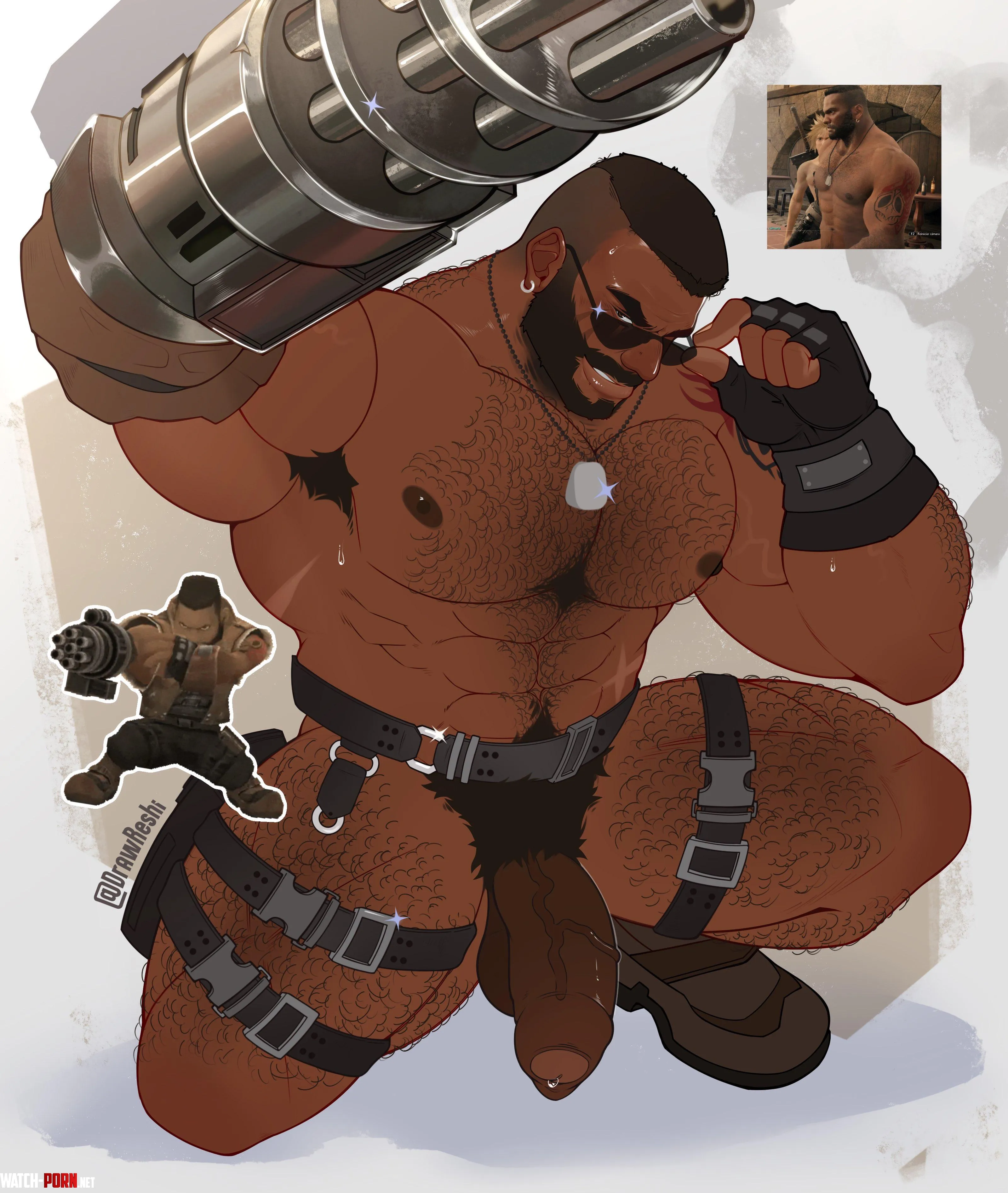 Barrett's BBC is the second 'dangerous' weapon he's got. (Reshi/@DrawReshi) by Hot-Painting-5514