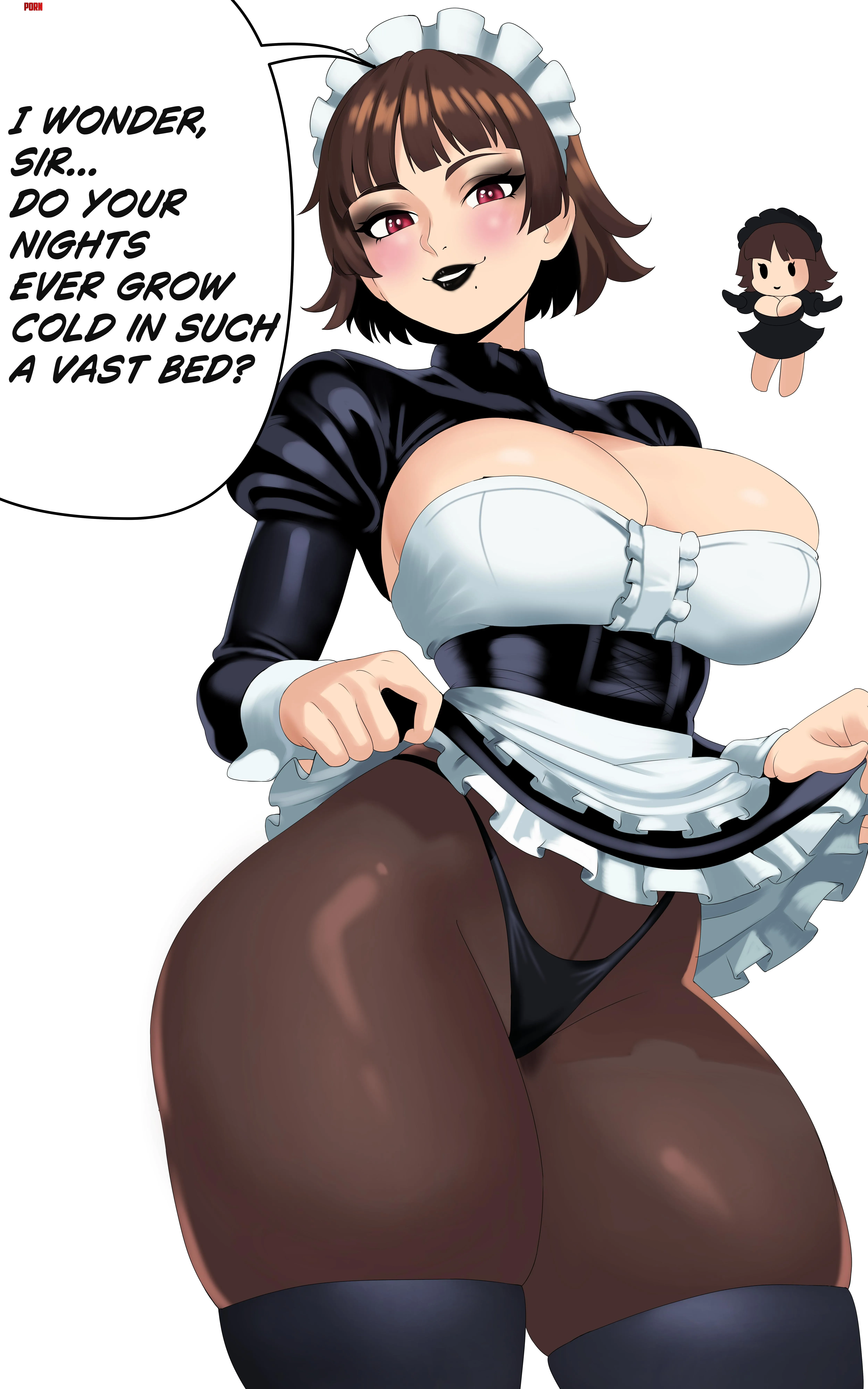 makoto maid goth (arant-king)[perosna5] by Arant-king