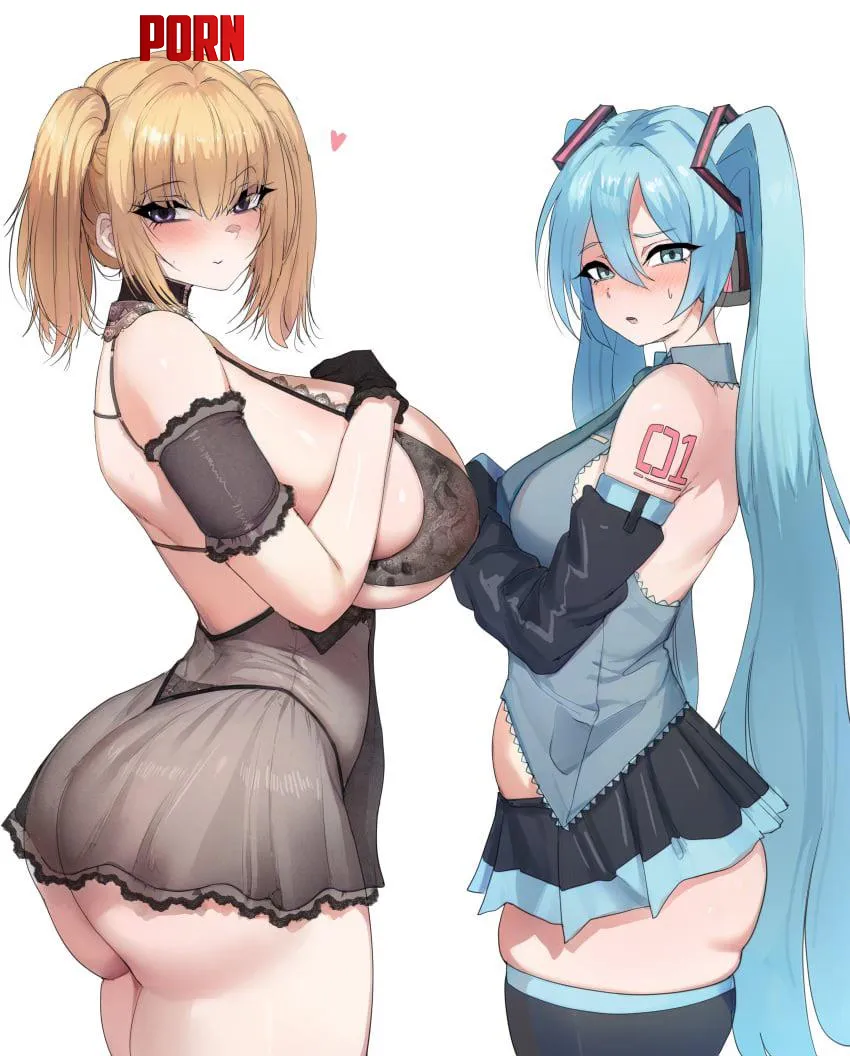 Ani frame mogs Miku by Snoo_90710